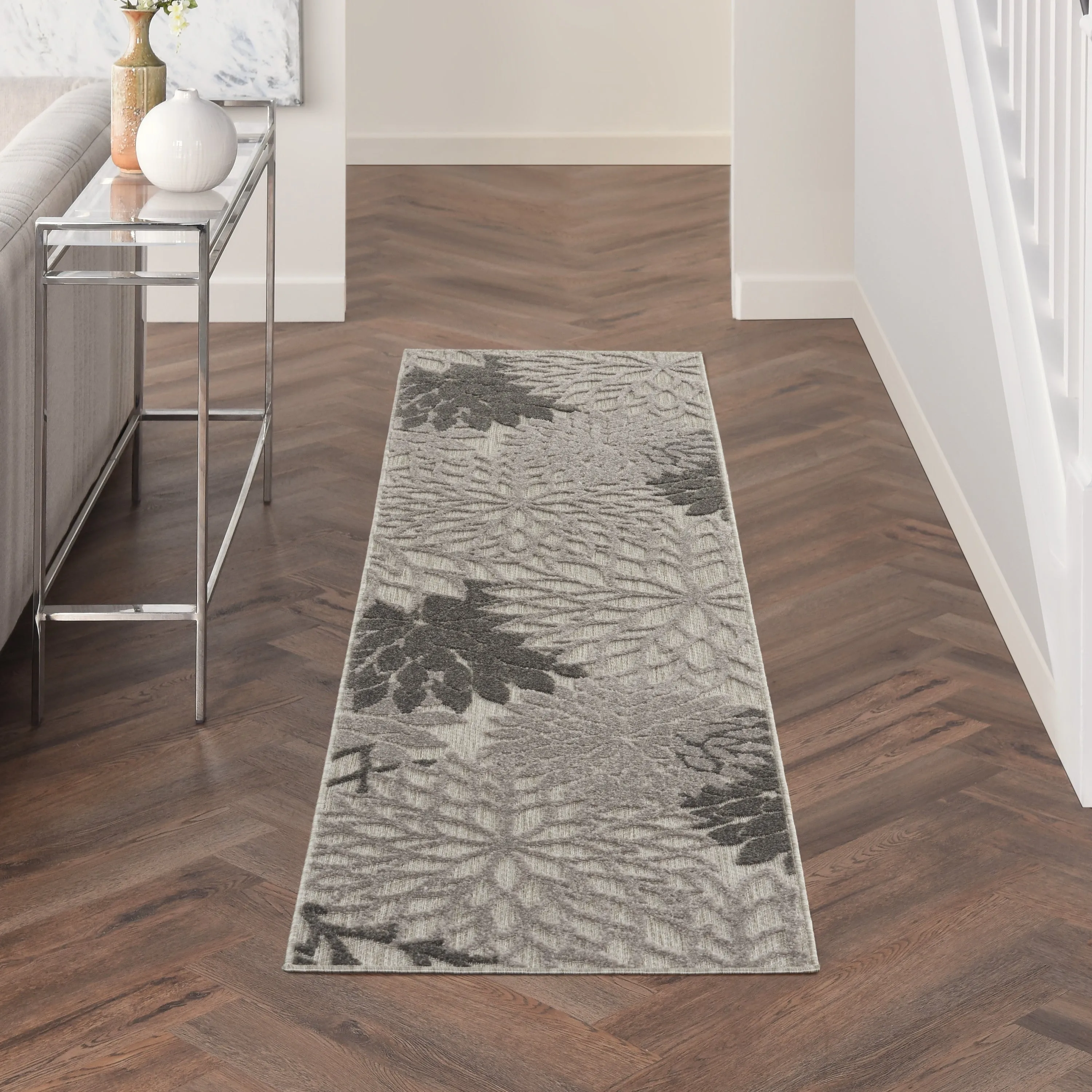 Nourison Aloha Floral Modern. Indoor/Outdoor Area Rug