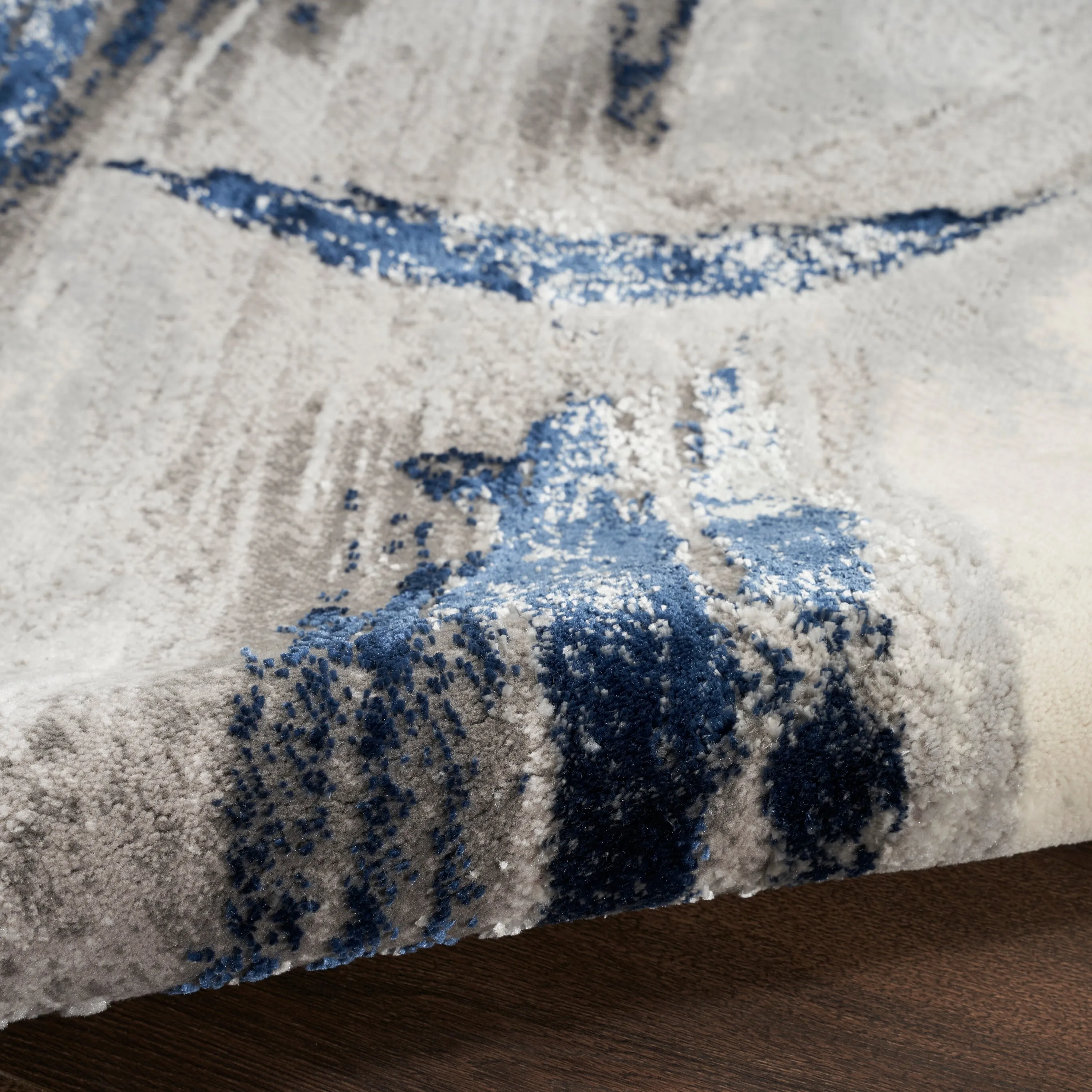 Nourison Brushstrokes Indoor only Abstract Area Rug