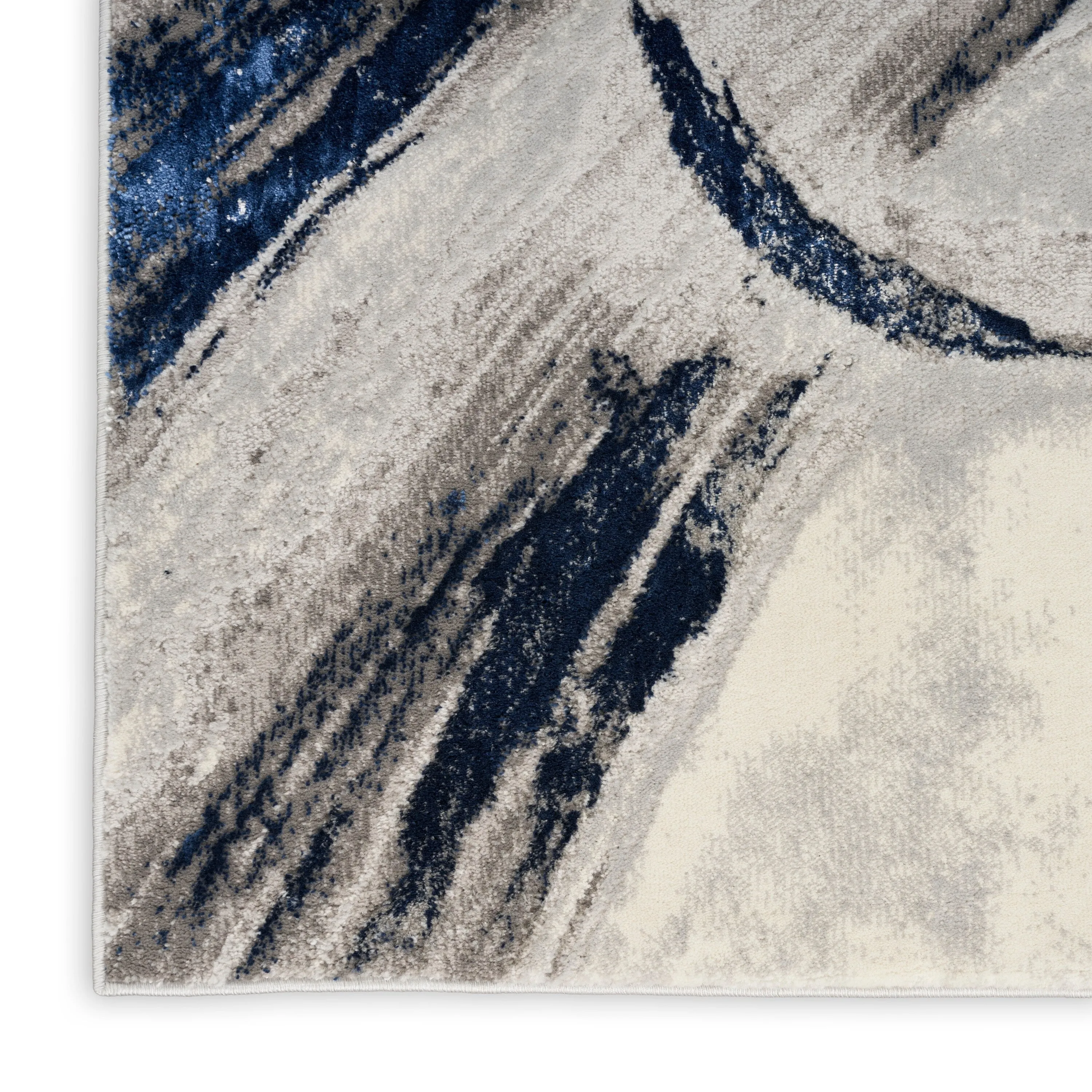 Nourison Brushstrokes Indoor only Abstract Area Rug