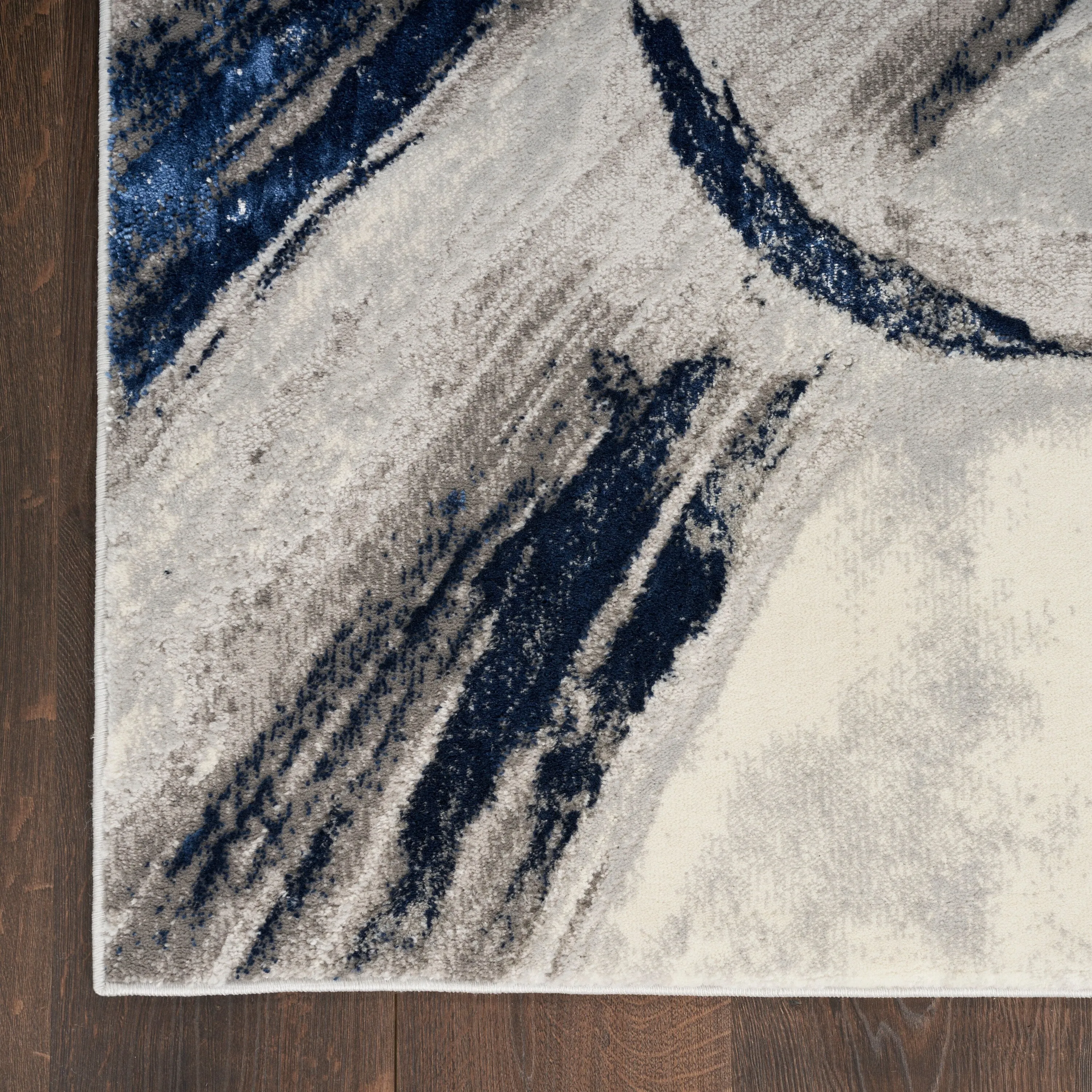 Nourison Brushstrokes Indoor only Abstract Area Rug