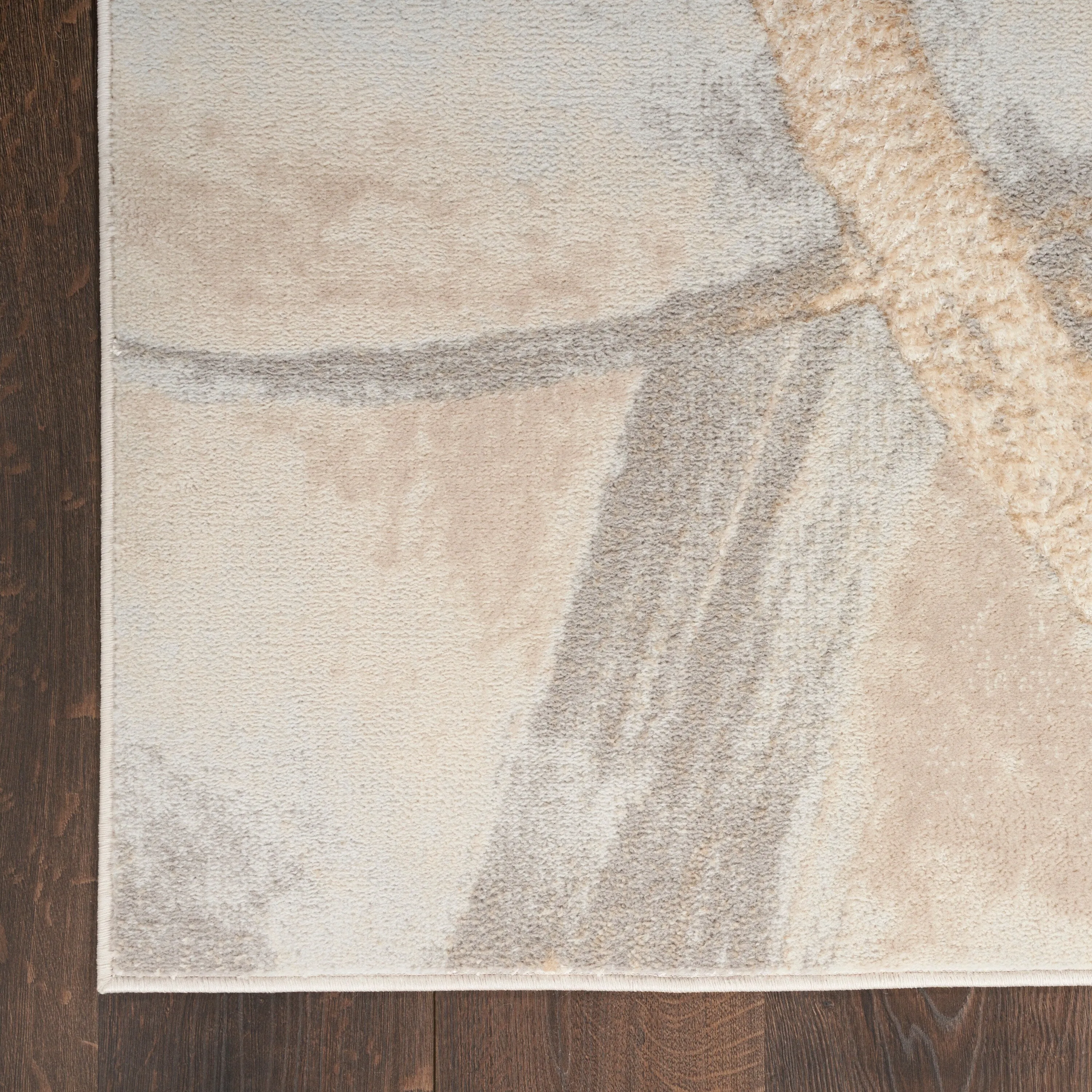 Nourison Brushstrokes Indoor only Abstract Area Rug