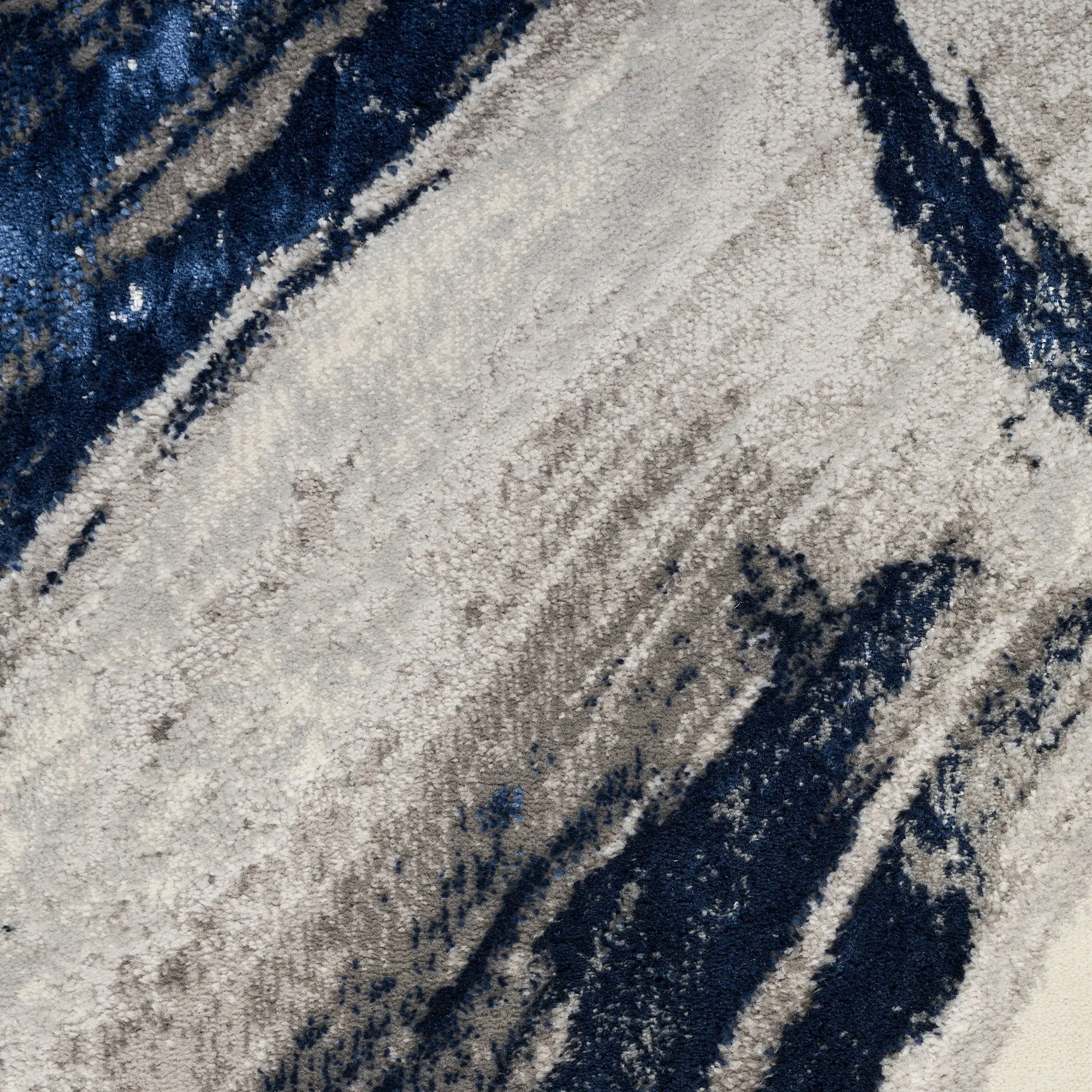 Nourison Brushstrokes Indoor only Abstract Area Rug