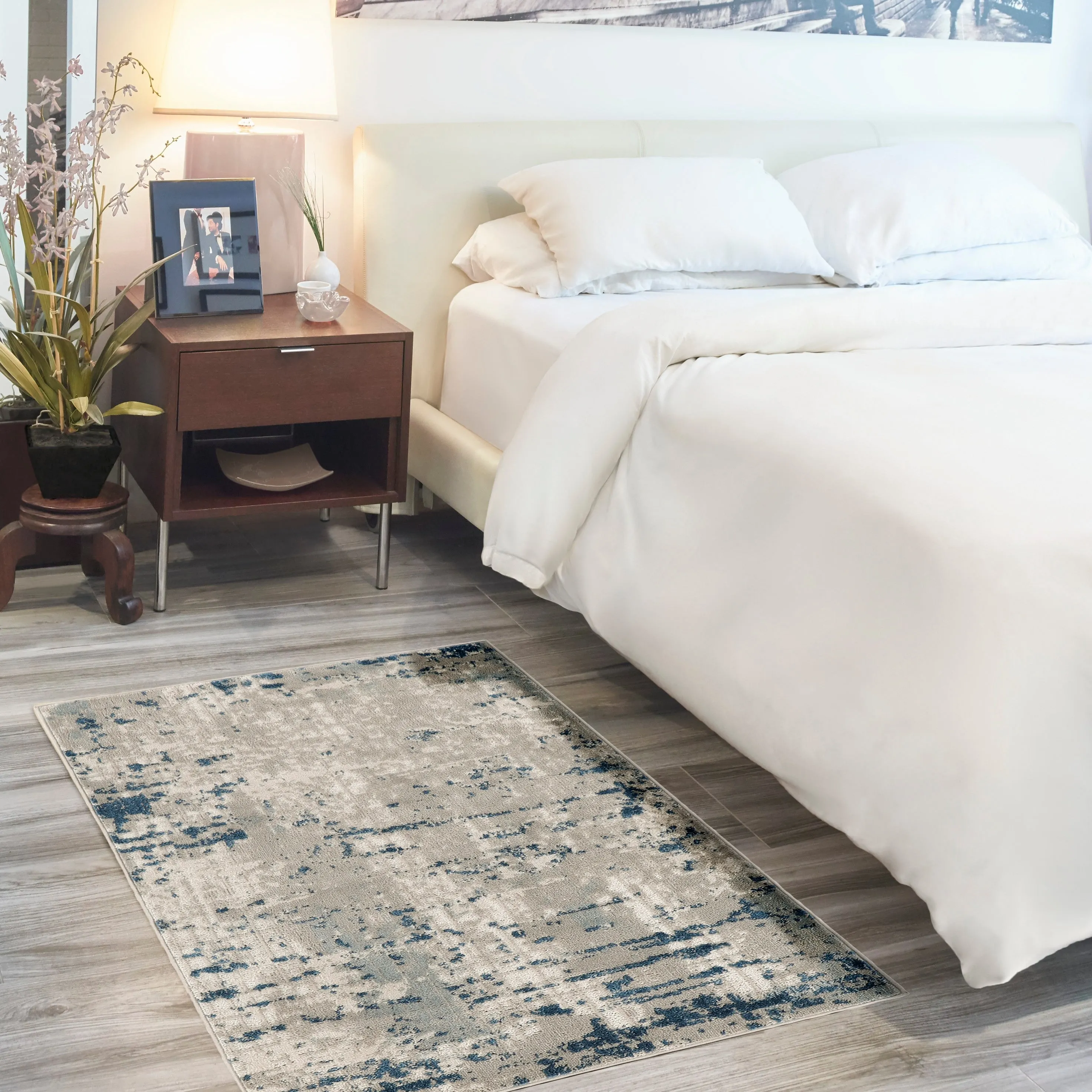 Nourison Concerto Modern Abstract Distressed Area Rug