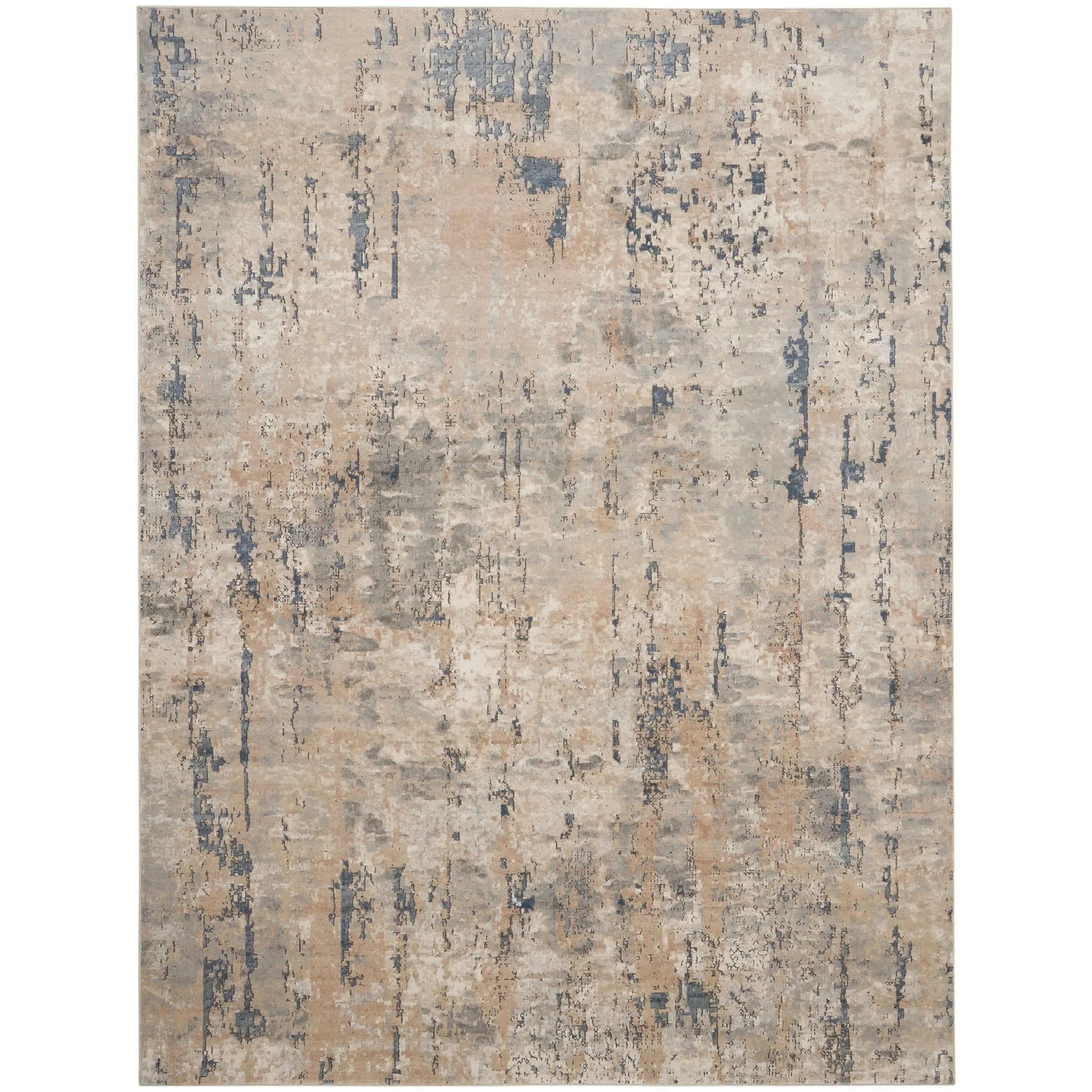 Nourison Concerto Modern Abstract Distressed Area Rug