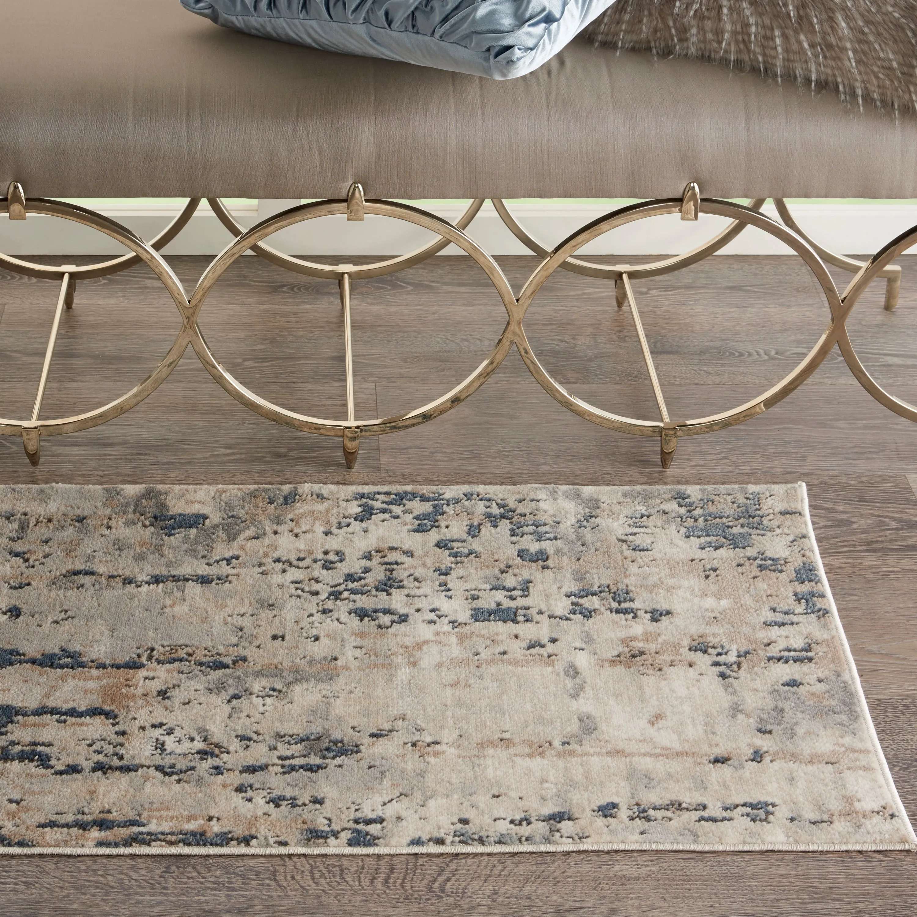 Nourison Concerto Modern Abstract Distressed Area Rug