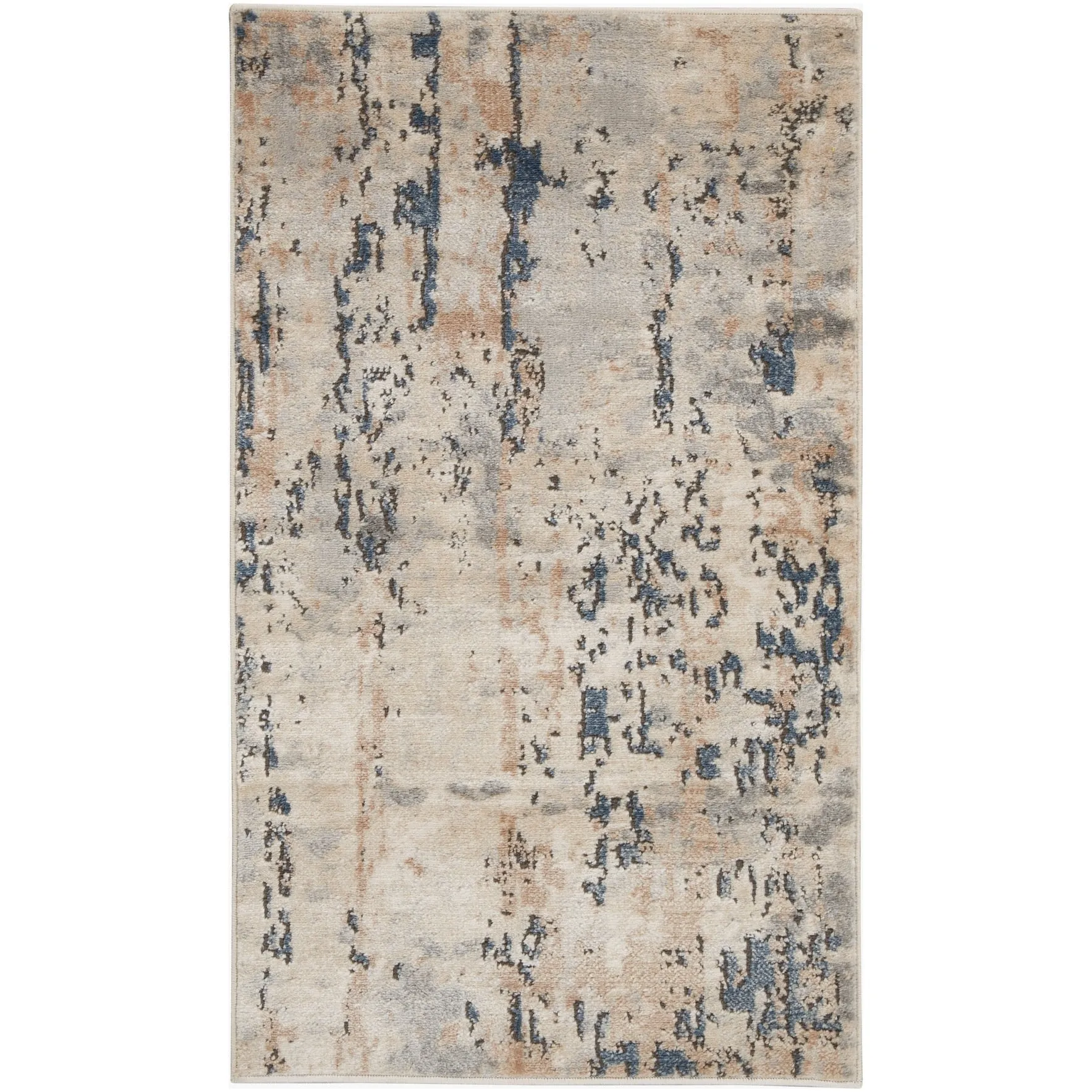 Nourison Concerto Modern Abstract Distressed Area Rug