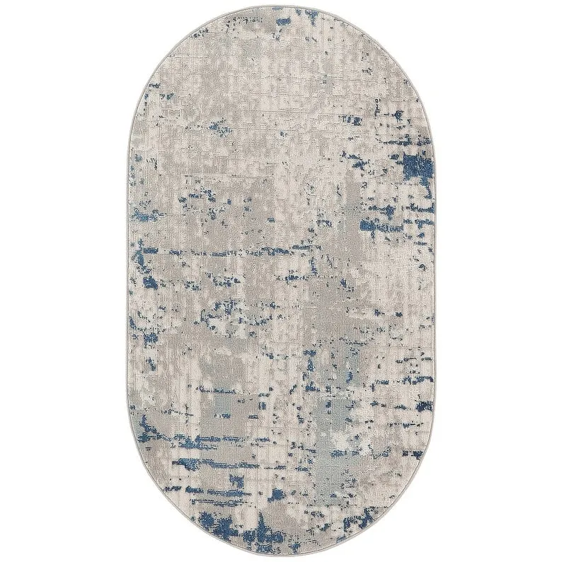 Nourison Concerto Modern Abstract Distressed Area Rug