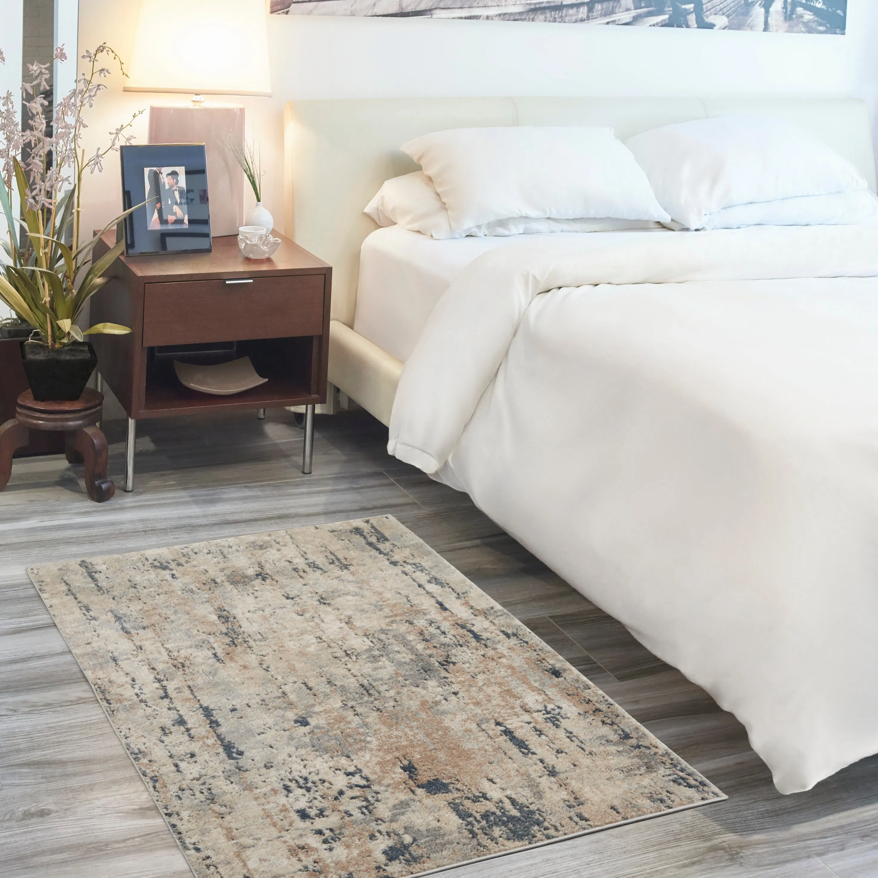 Nourison Concerto Modern Abstract Distressed Area Rug