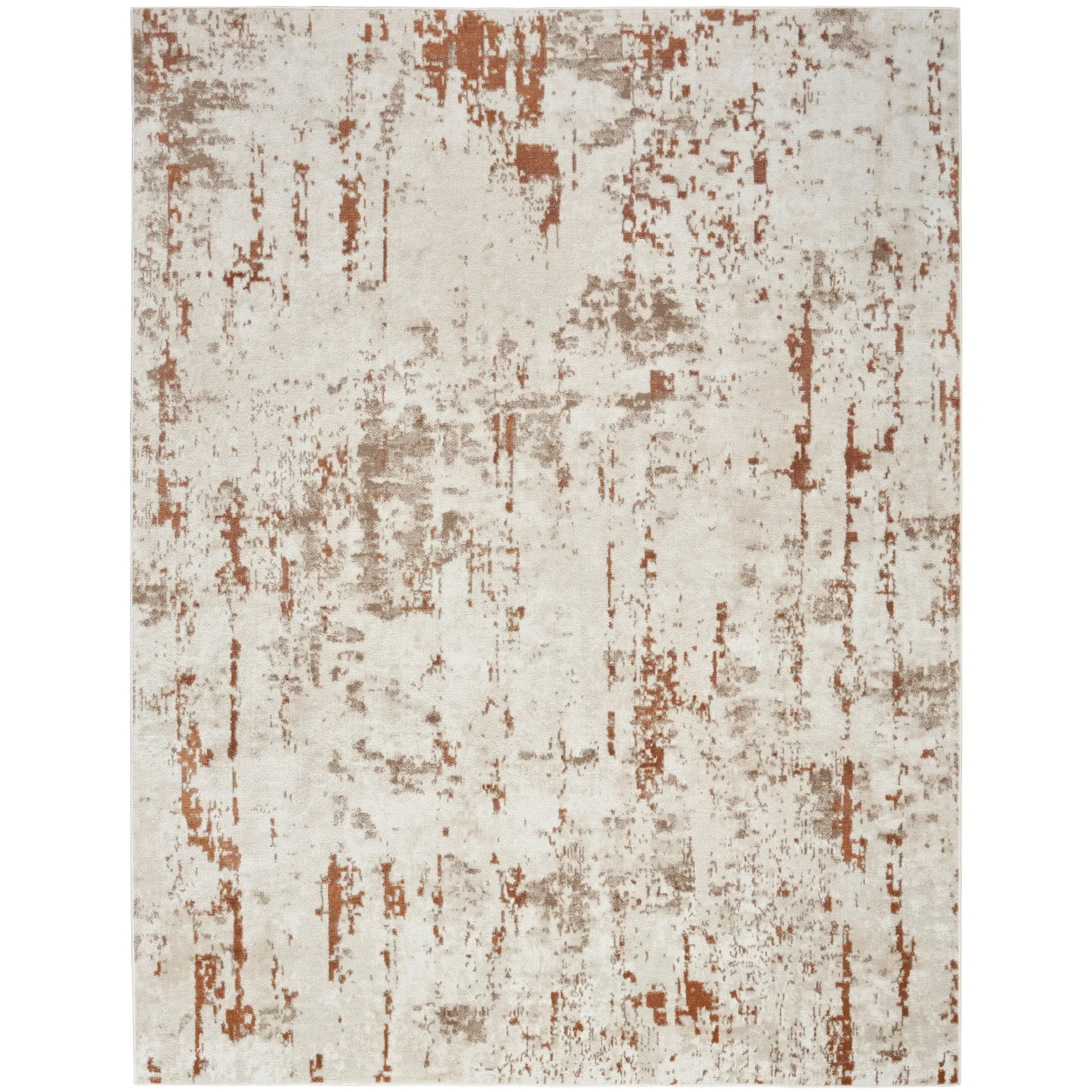 Nourison Concerto Modern Abstract Distressed Area Rug