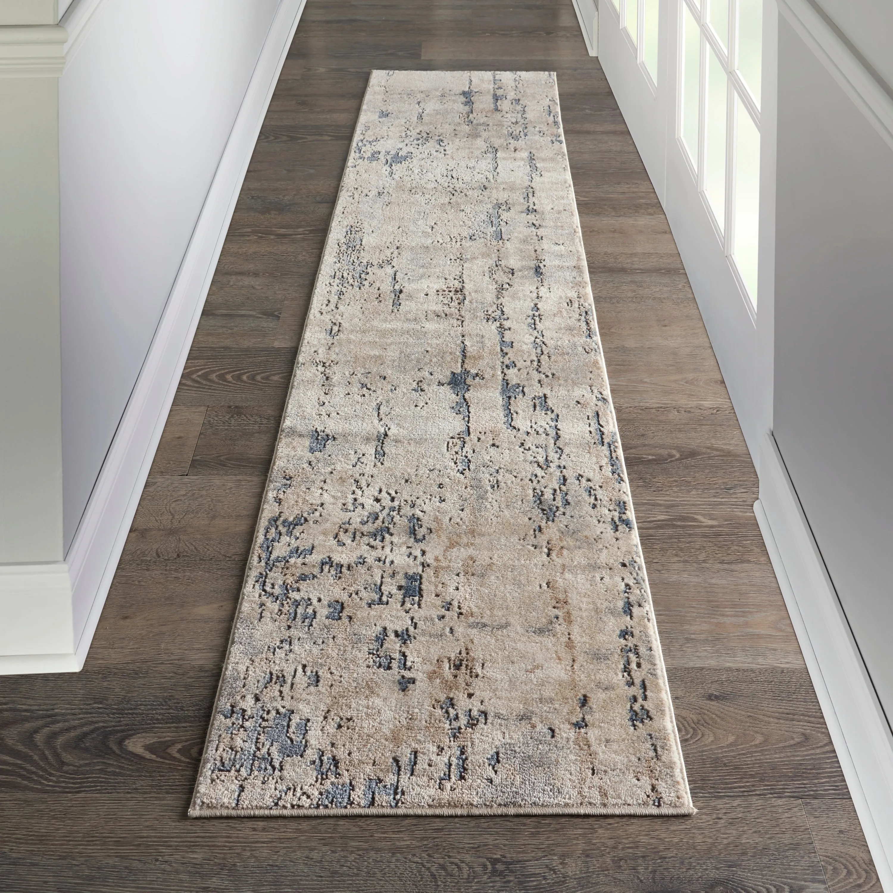 Nourison Concerto Modern Abstract Distressed Area Rug
