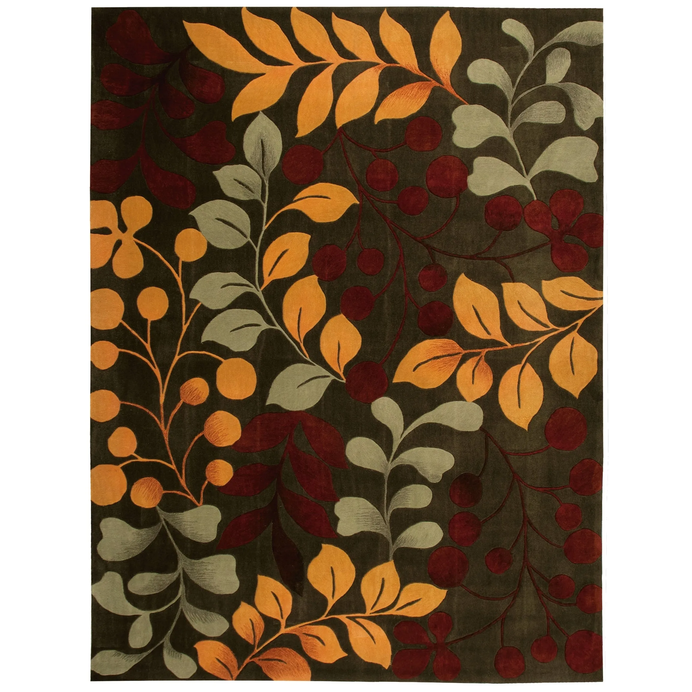Nourison Contours Hand-tufted Botanical Area Rug