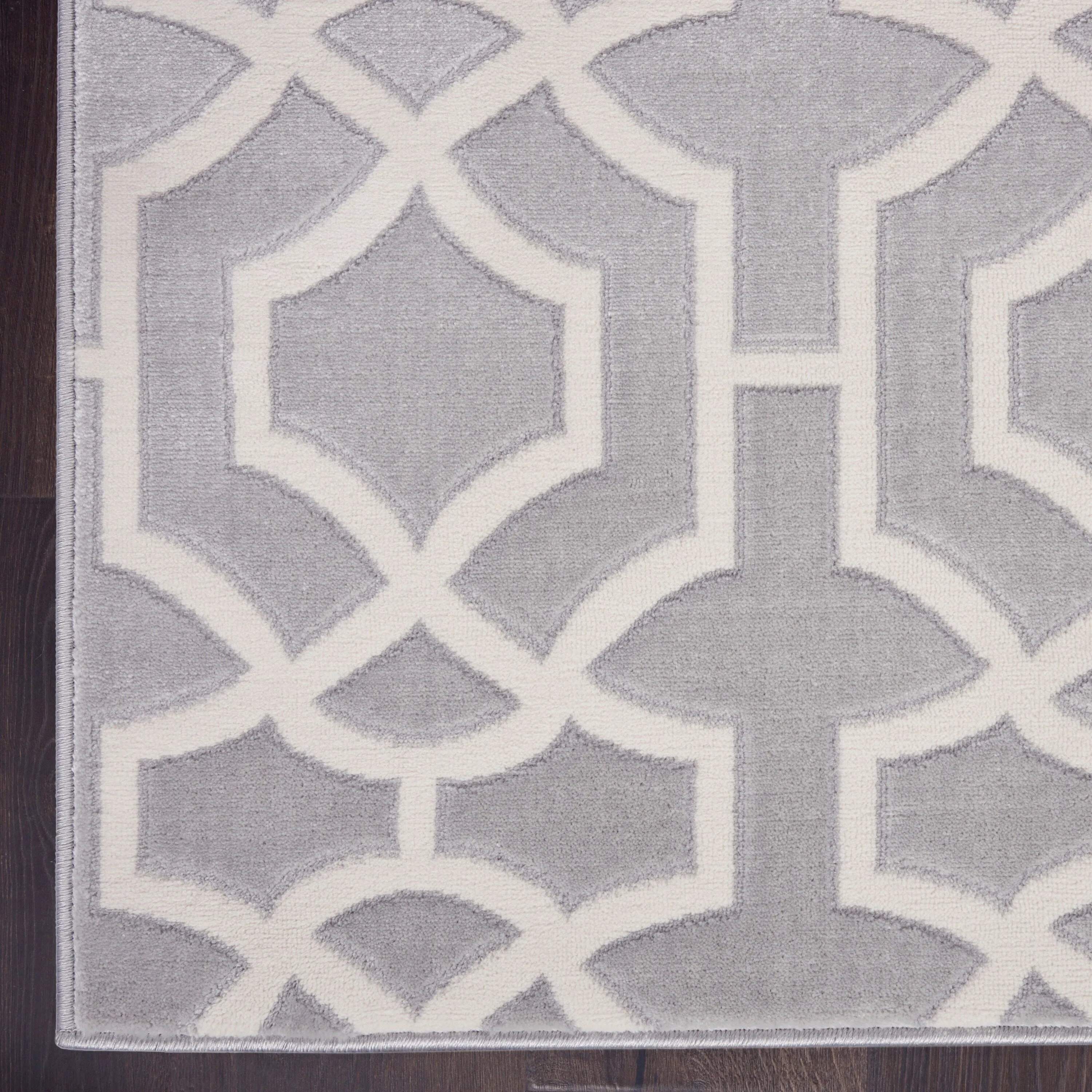 Nourison Joli Geometric Lattice Area Rug
