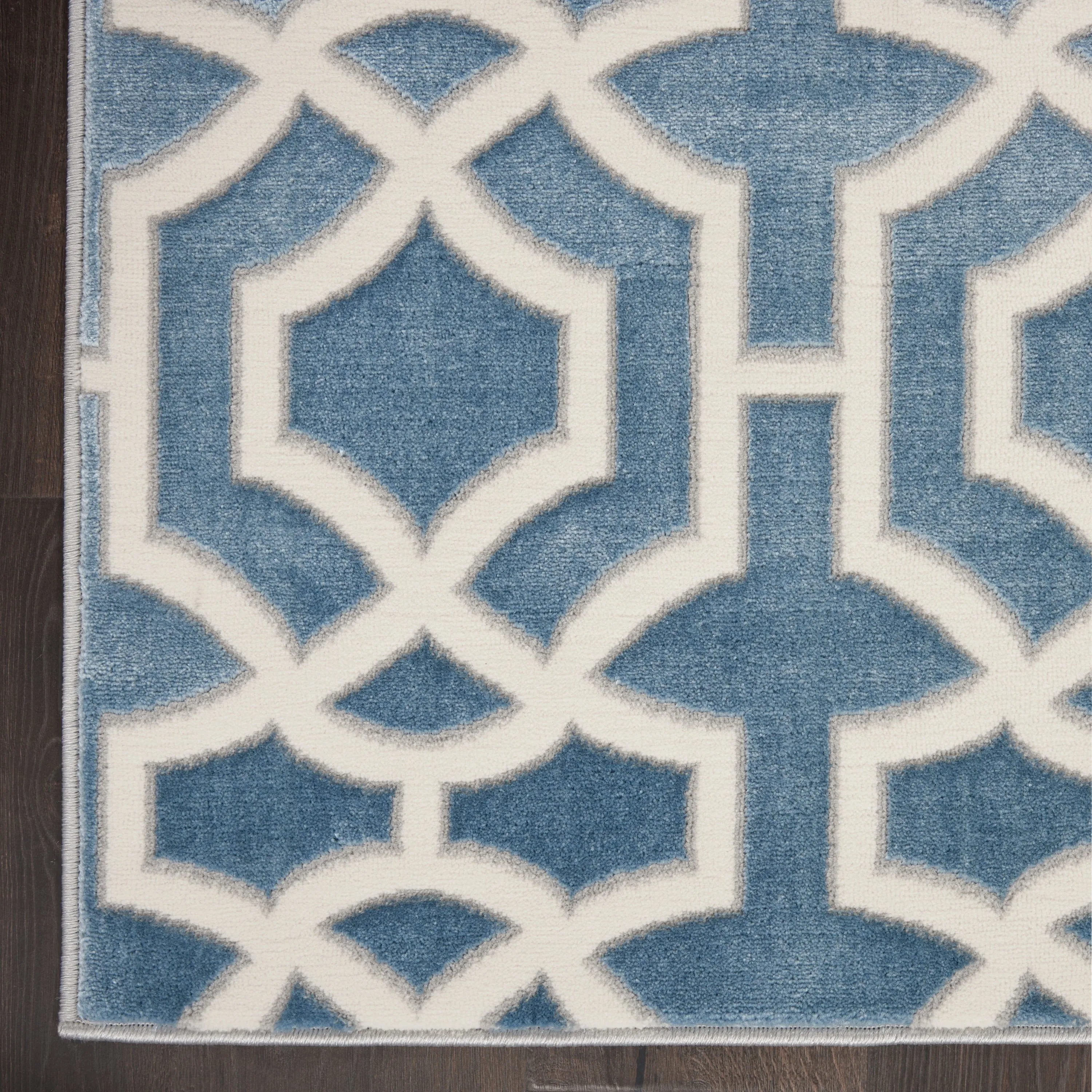 Nourison Joli Geometric Lattice Area Rug