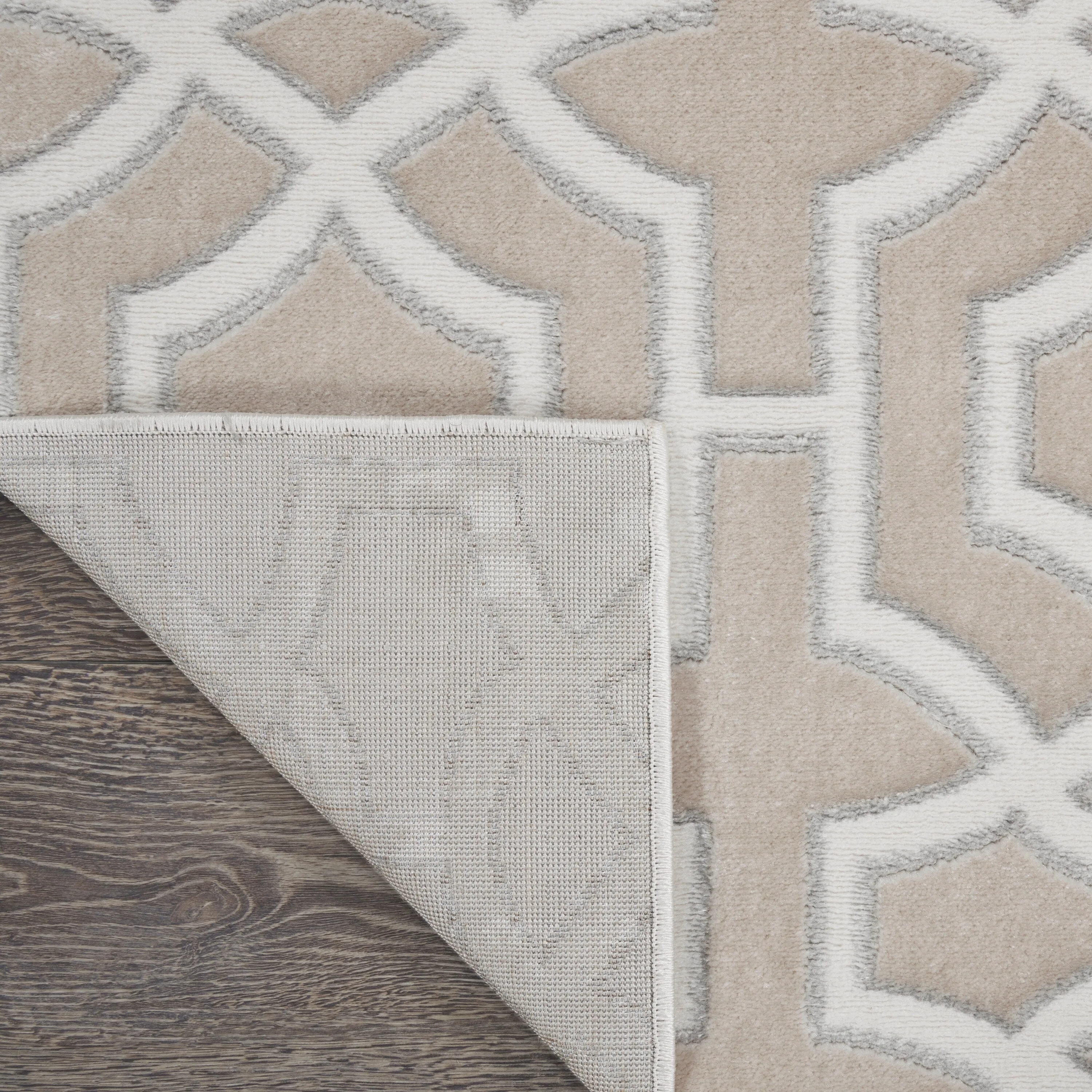 Nourison Joli Geometric Lattice Area Rug