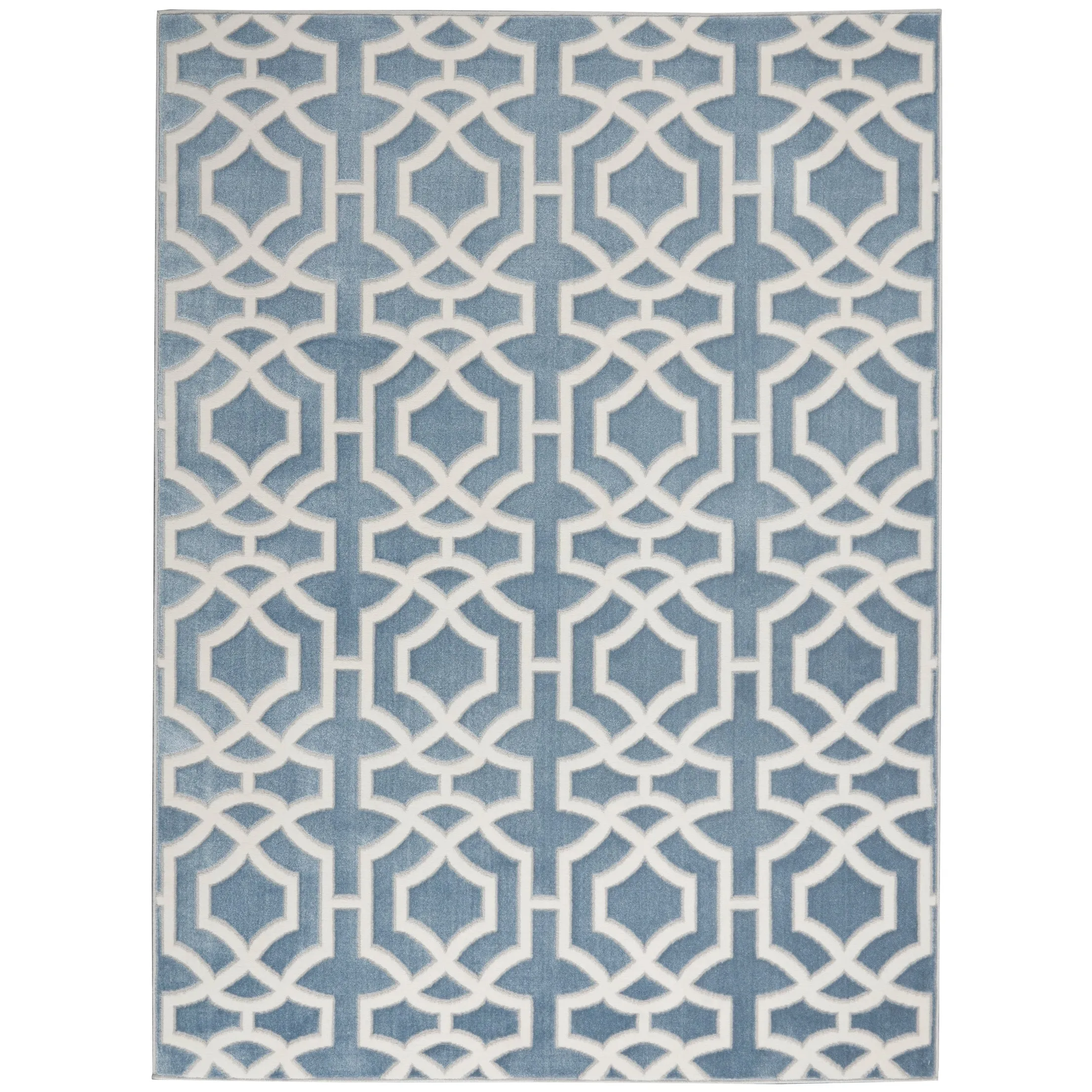 Nourison Joli Geometric Lattice Area Rug