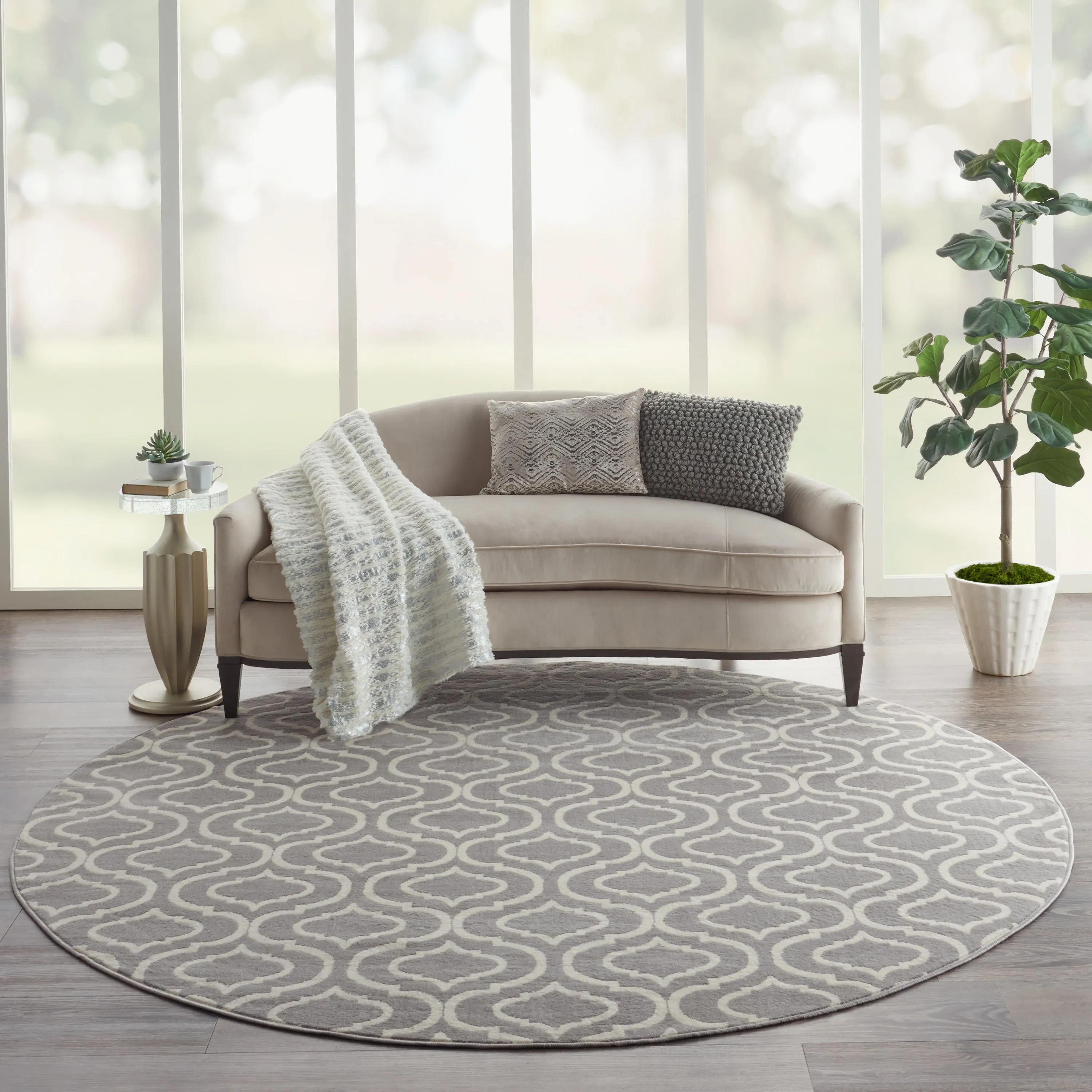 Nourison Jubilant Moroccan Trellis Area Rug