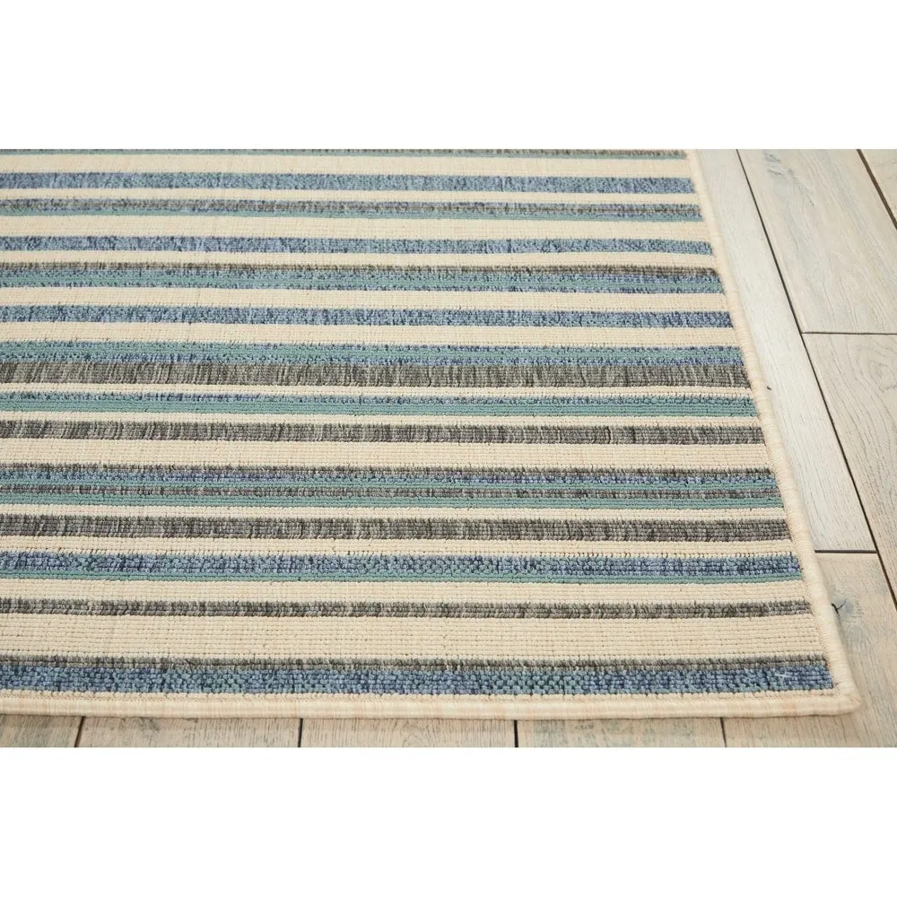 Nourison Lido Beach Striped Area Rug
