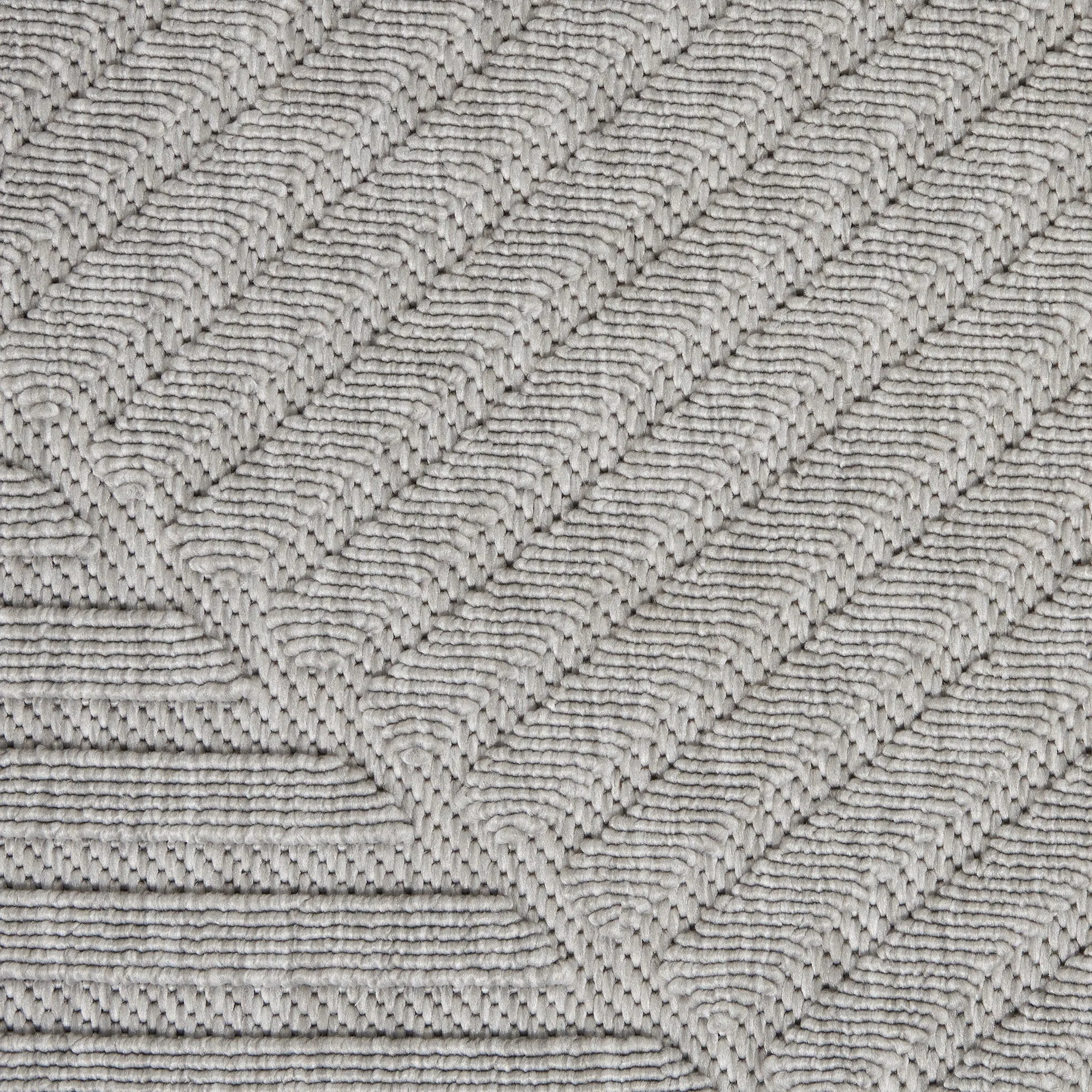 Nourison Palamos Textured Geometric Stripes Indoor/ Outdoor Area Rug