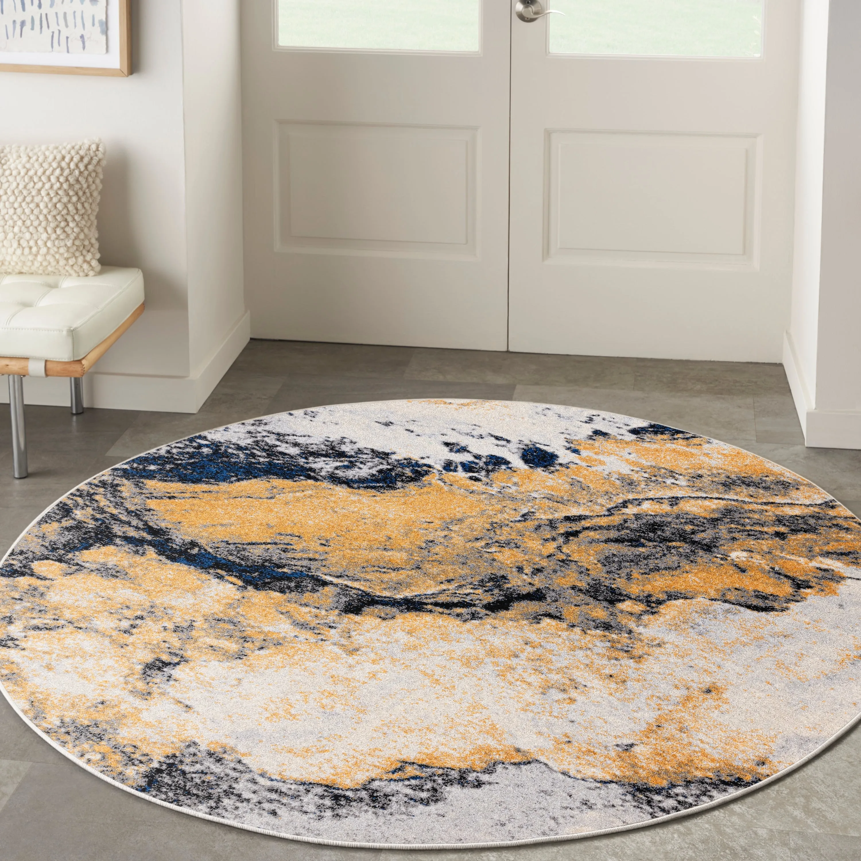 Nourison Passion Indoor only Multicolored Abstract Area Rug