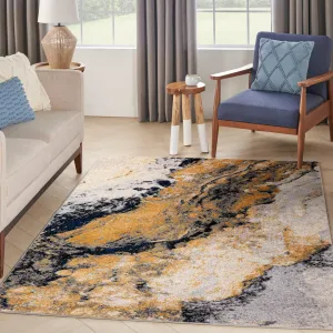 Nourison Passion Indoor only Multicolored Abstract Area Rug