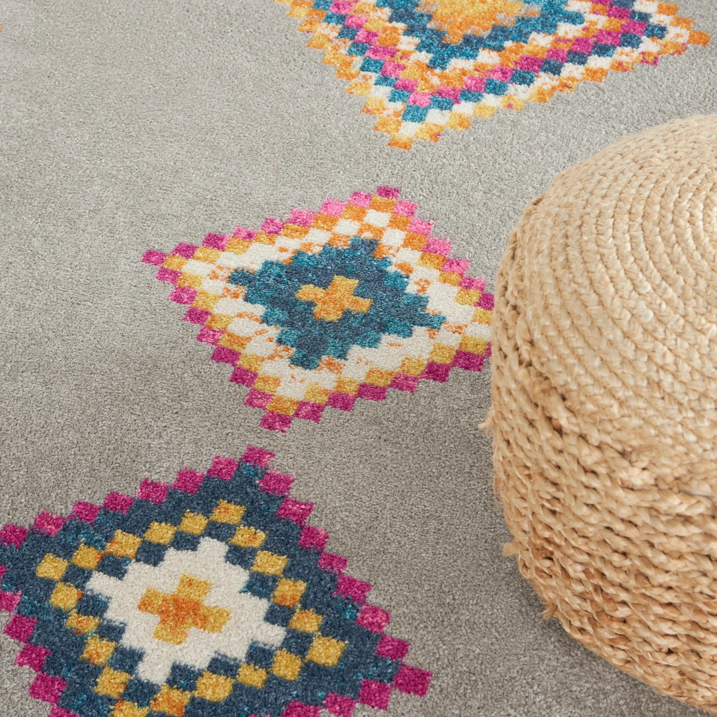 Nourison Passion Moroccan Geometric Tribal Area Rug