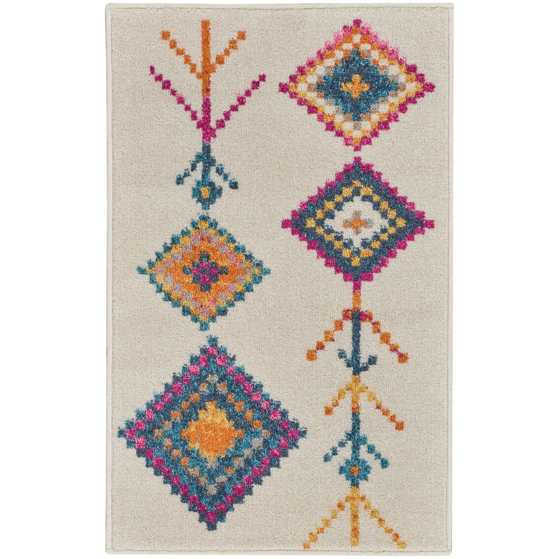 Nourison Passion Moroccan Geometric Tribal Area Rug