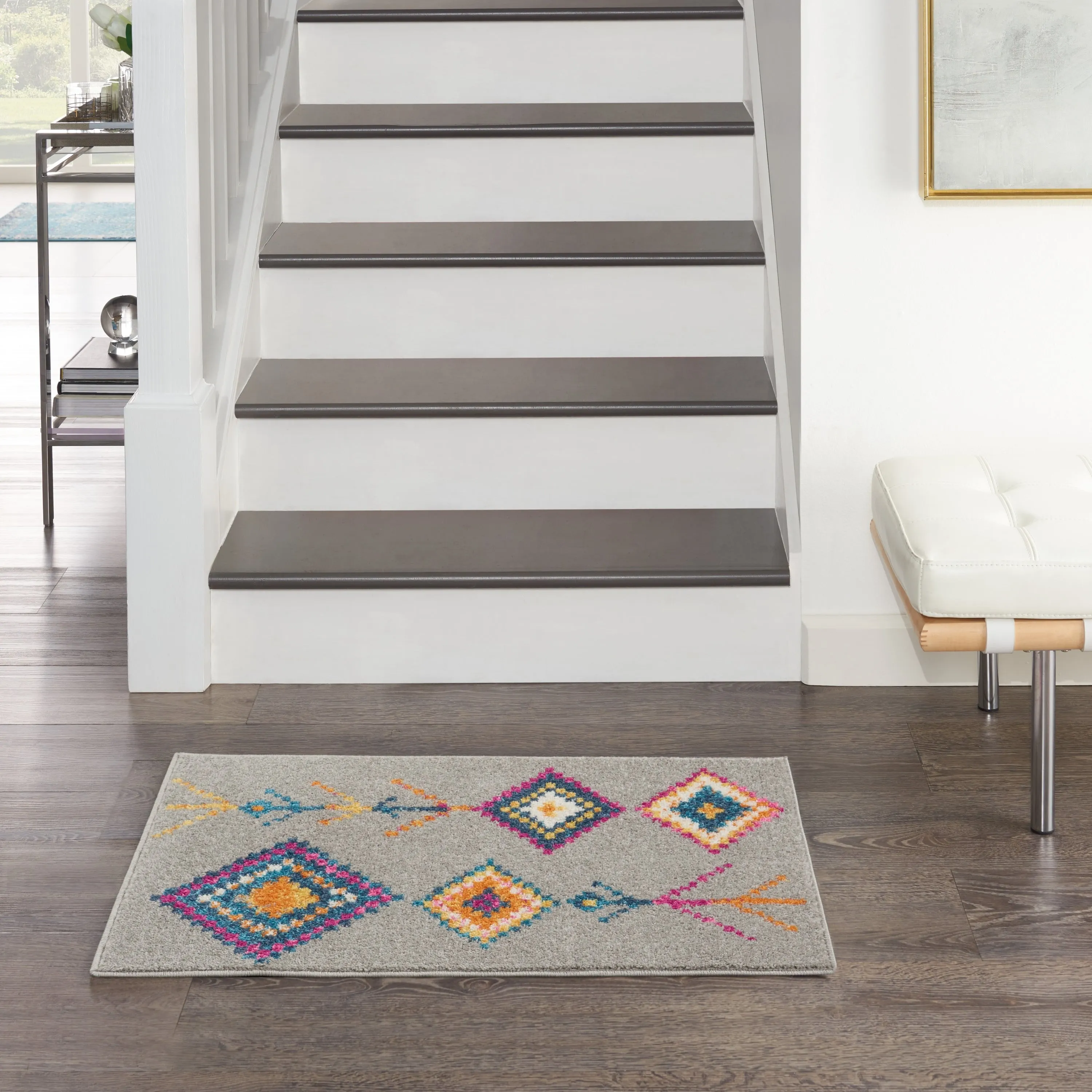 Nourison Passion Moroccan Geometric Tribal Area Rug