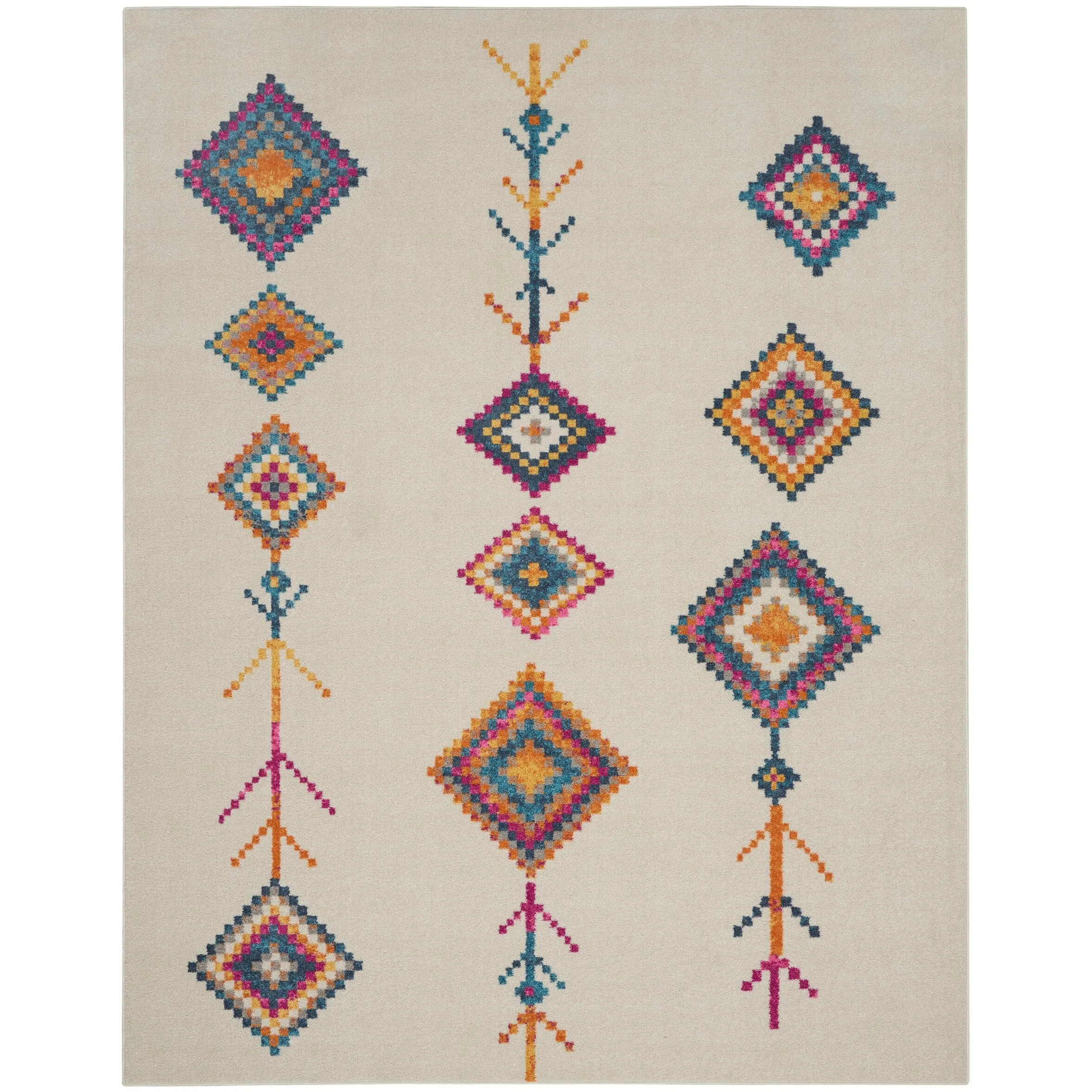 Nourison Passion Moroccan Geometric Tribal Area Rug