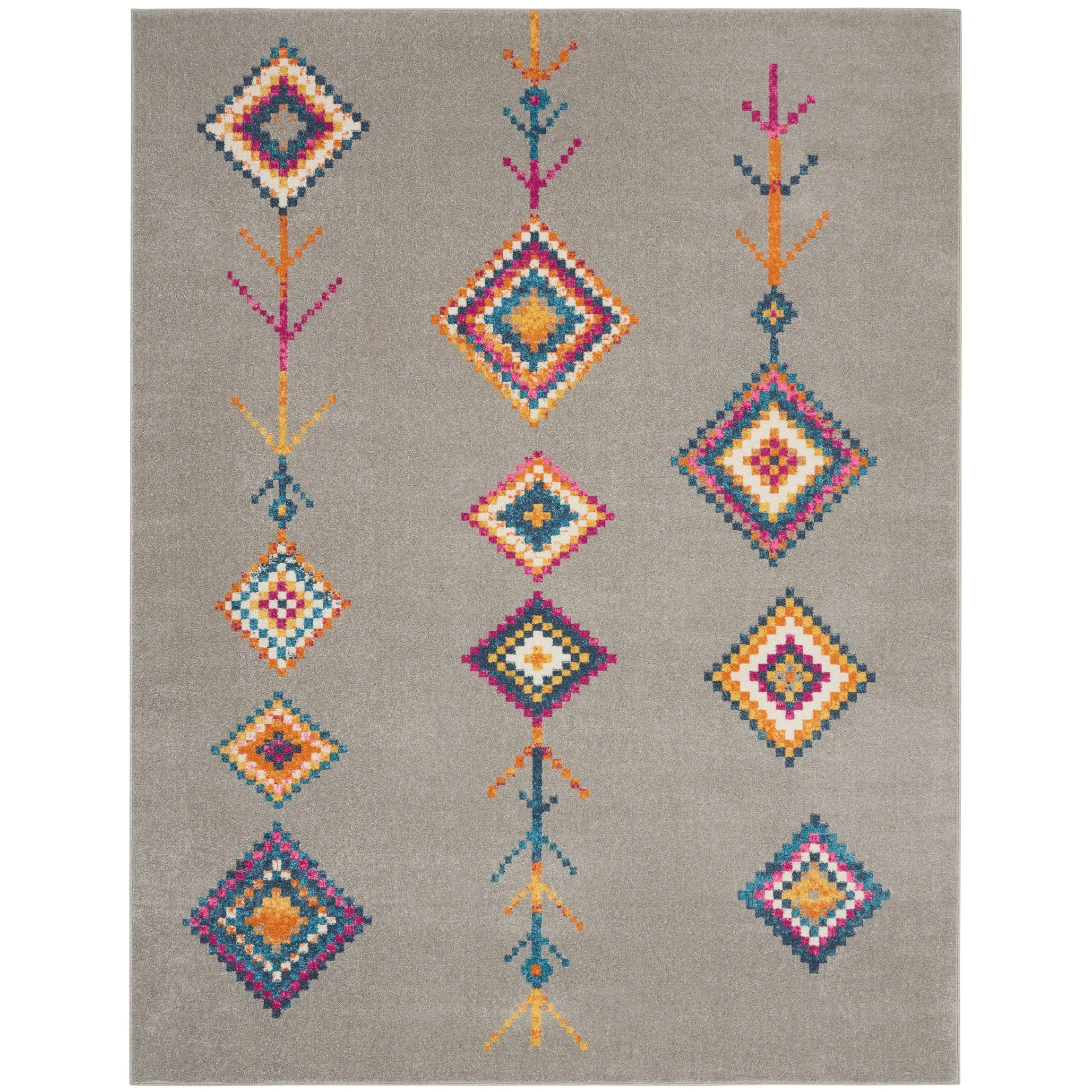 Nourison Passion Moroccan Geometric Tribal Area Rug
