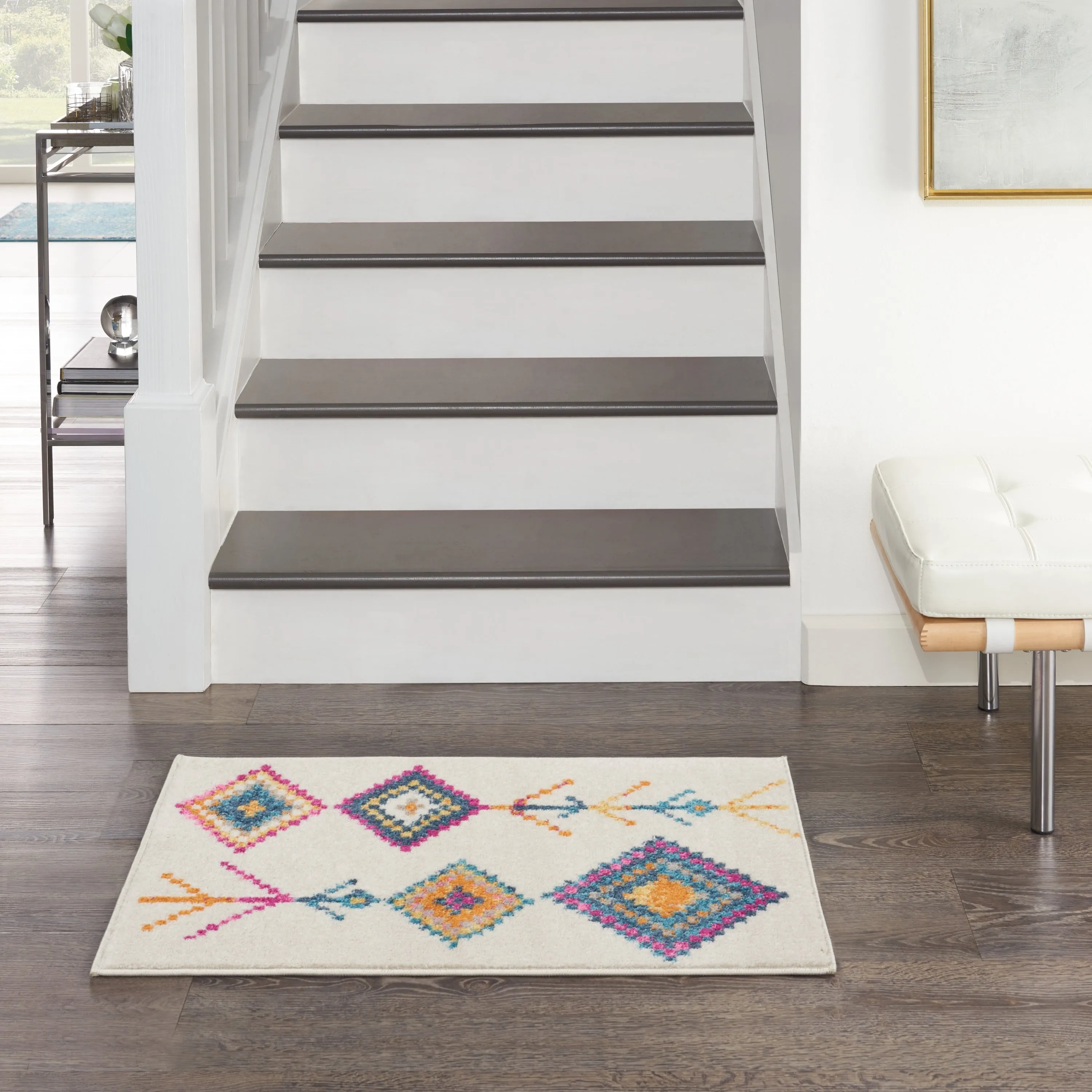 Nourison Passion Moroccan Geometric Tribal Area Rug