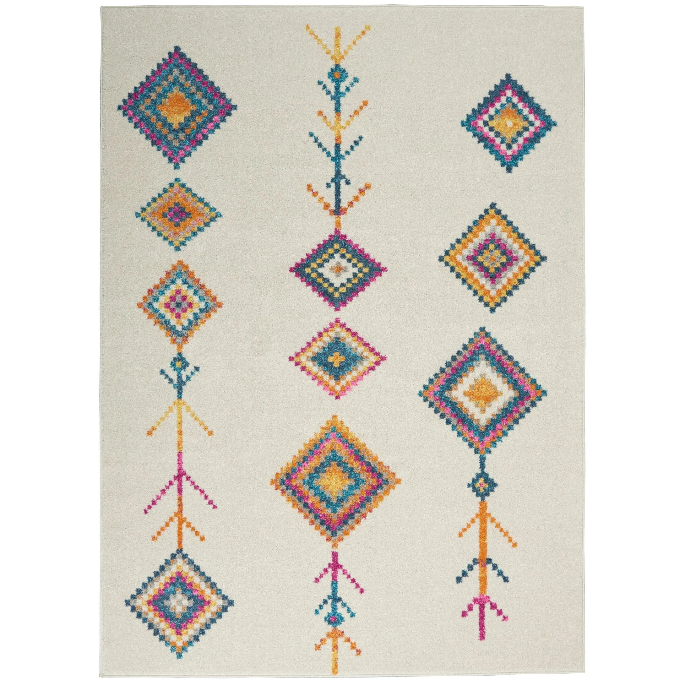 Nourison Passion Moroccan Geometric Tribal Area Rug