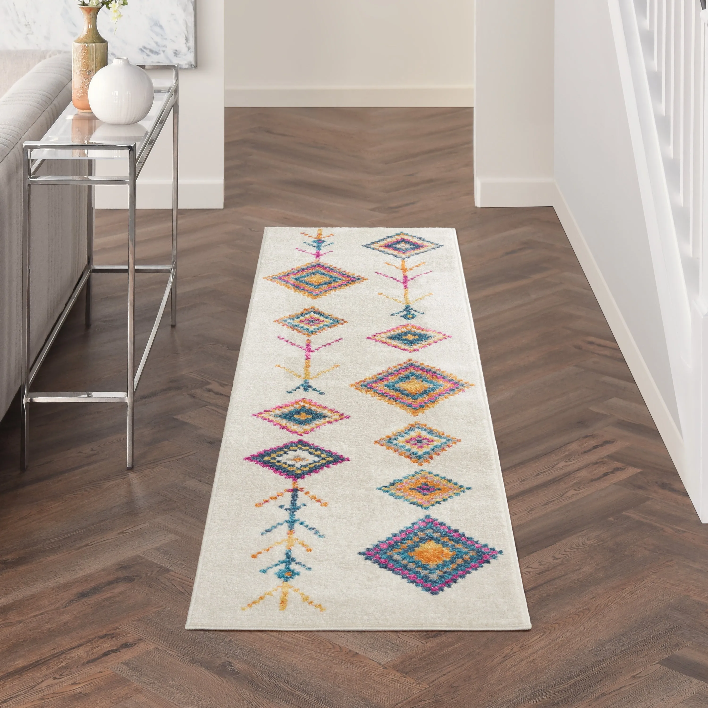Nourison Passion Moroccan Geometric Tribal Area Rug