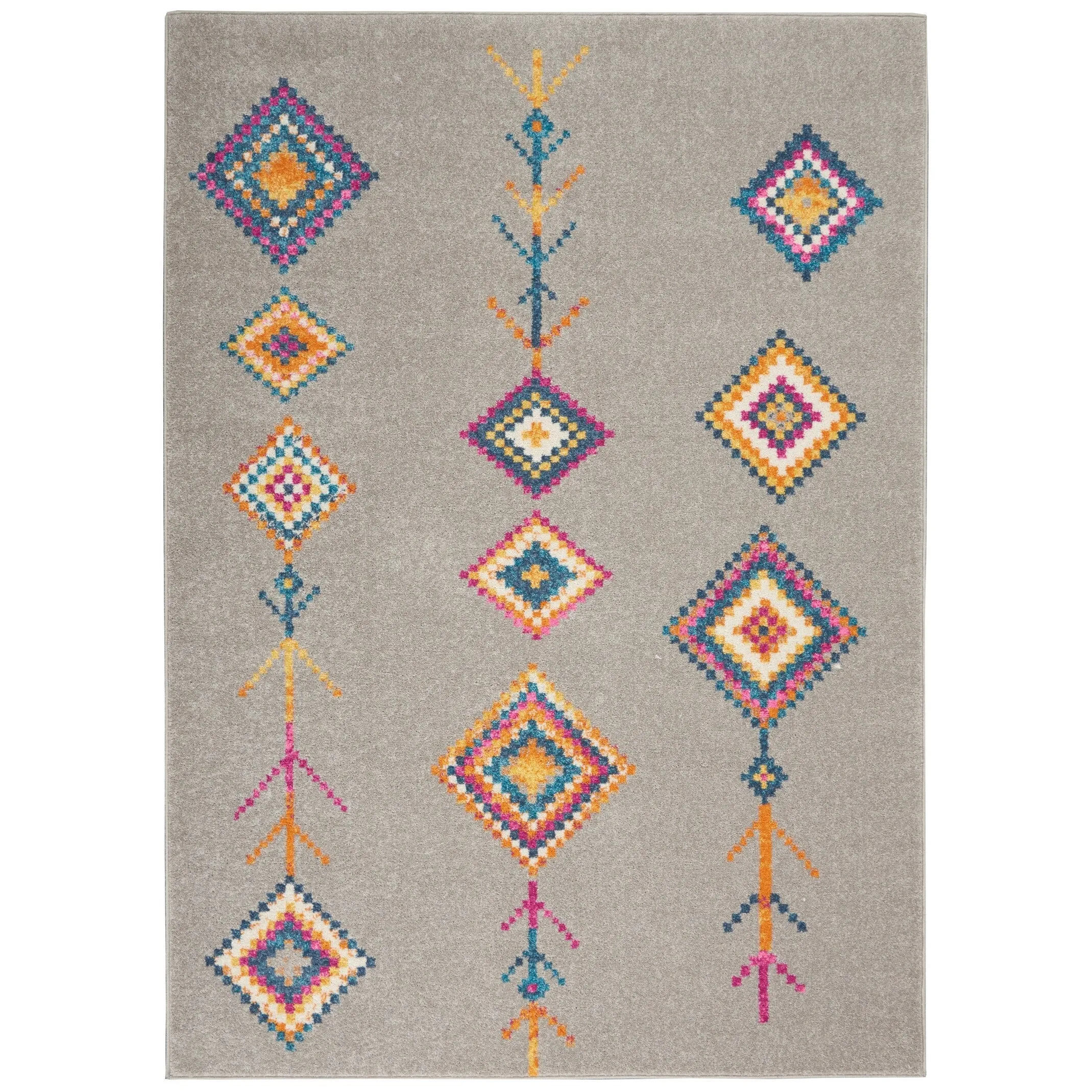Nourison Passion Moroccan Geometric Tribal Area Rug