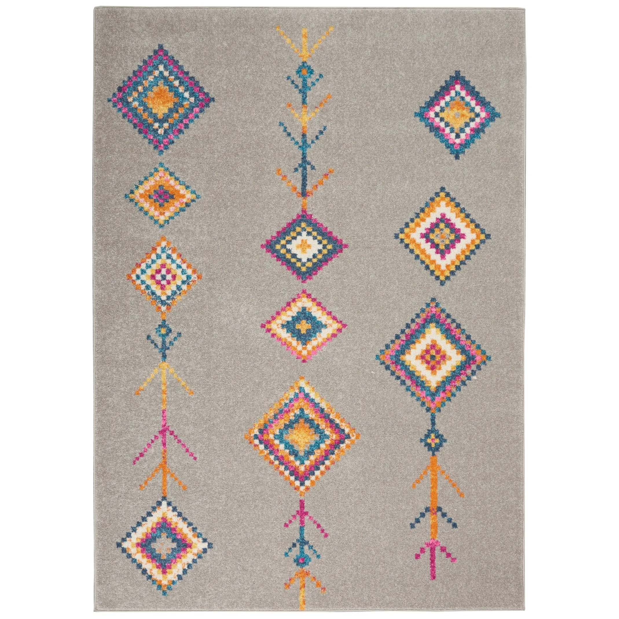 Nourison Passion Moroccan Geometric Tribal Area Rug