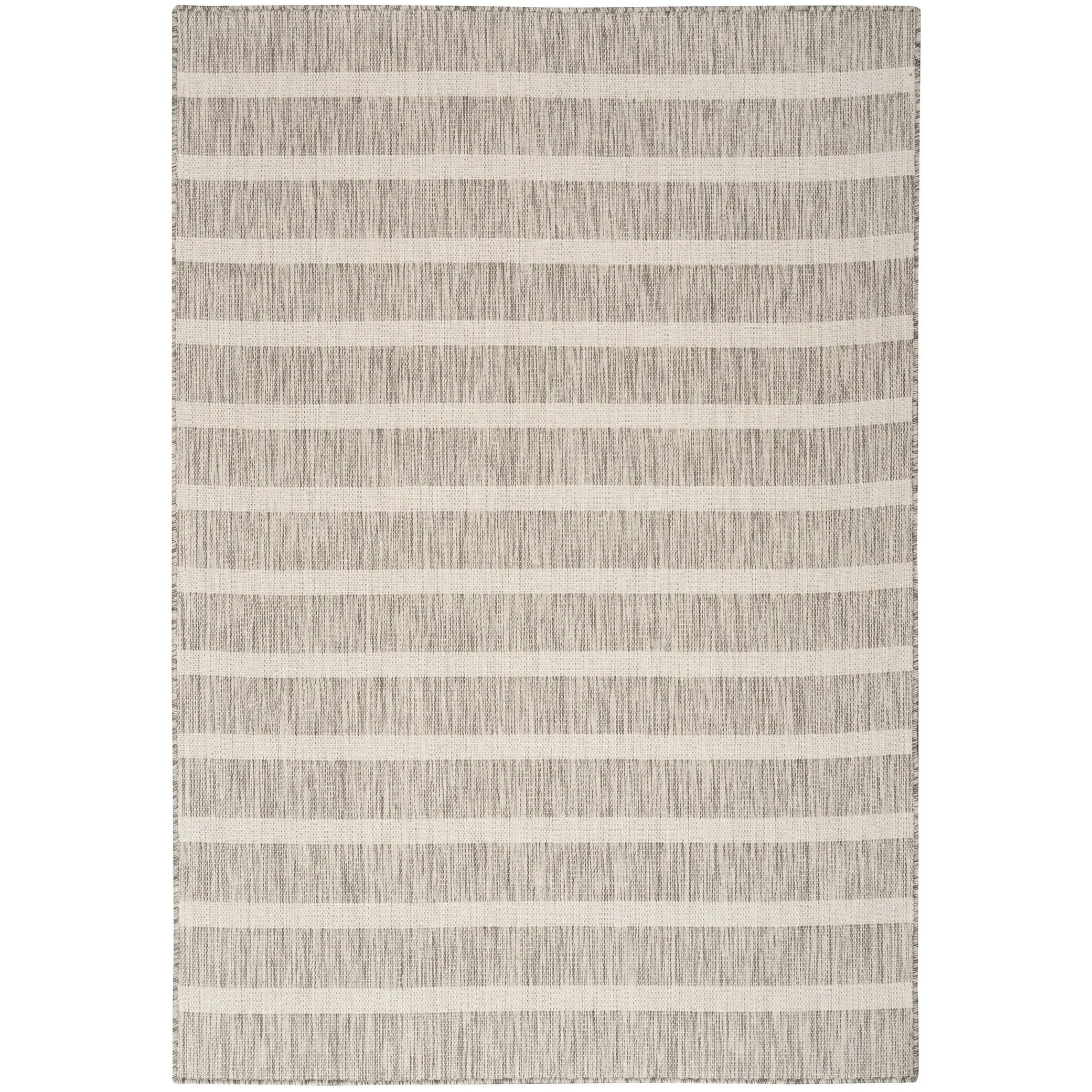 Nourison Selerno Indoor/Outdoor Striped Area Rug.