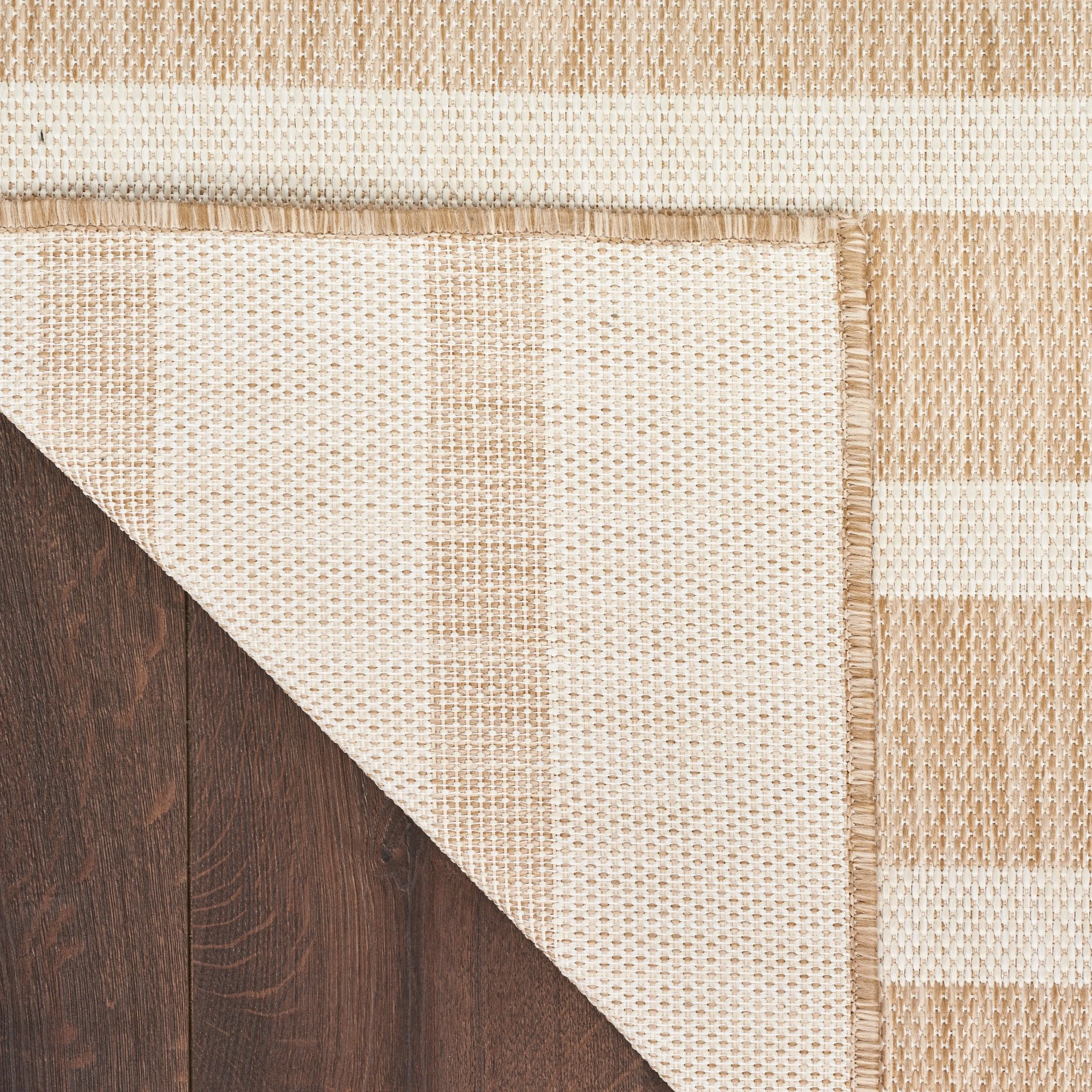 Nourison Selerno Indoor/Outdoor Striped Area Rug.