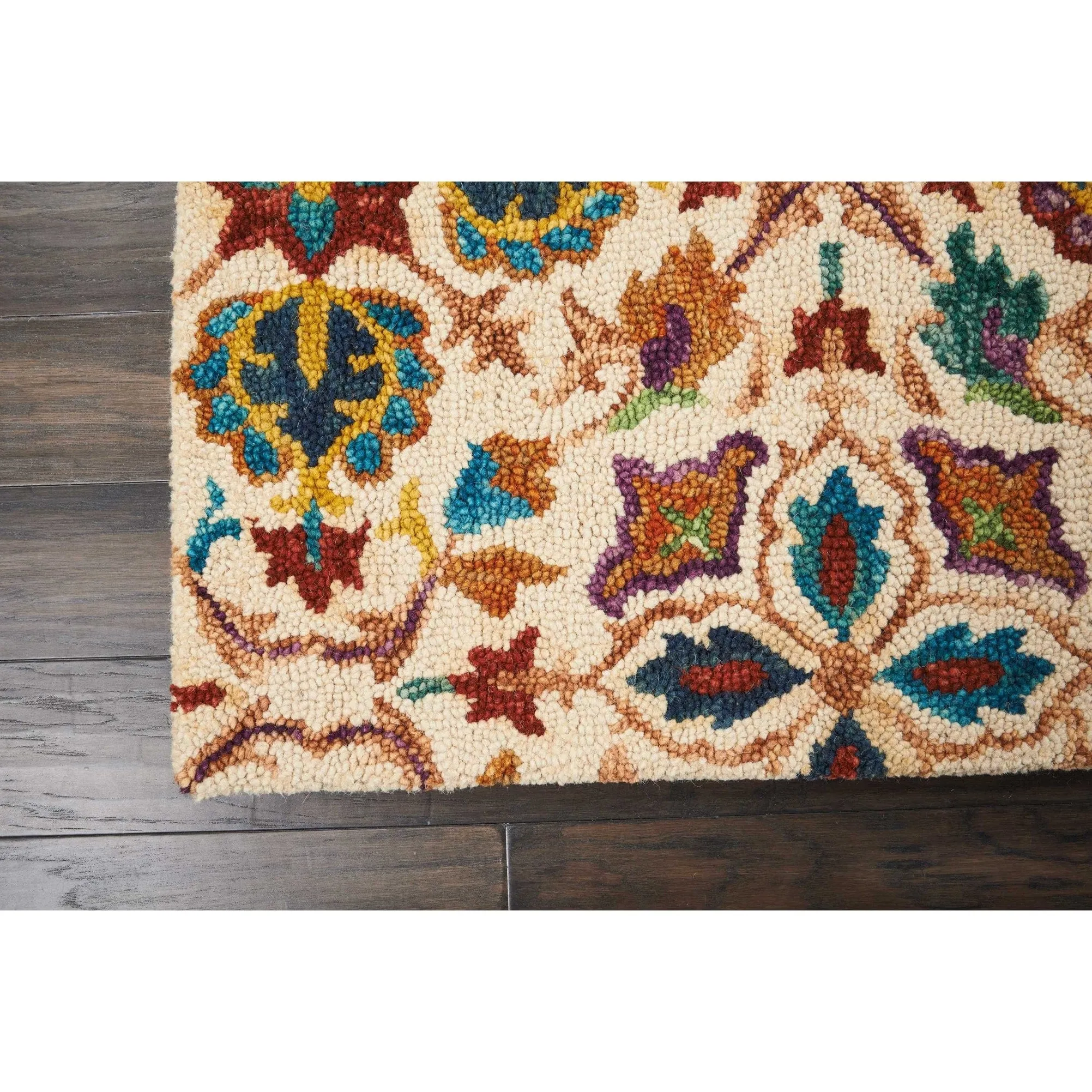 Nourison Vivid Hand-tufted Floral Wool Area Rug