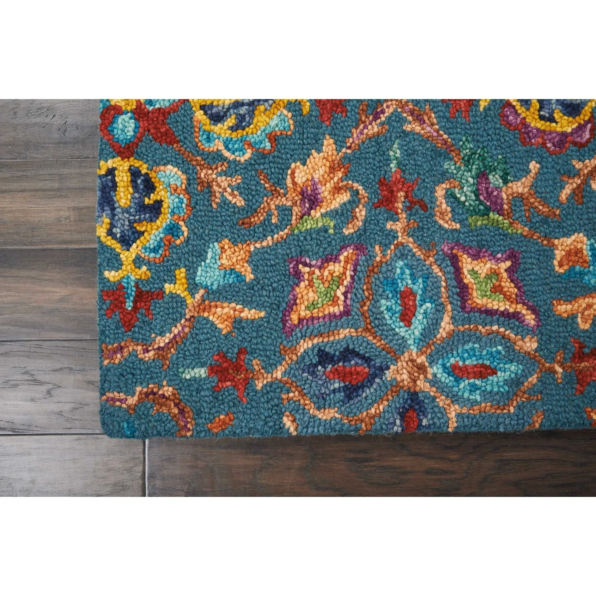 Nourison Vivid Hand-tufted Floral Wool Area Rug