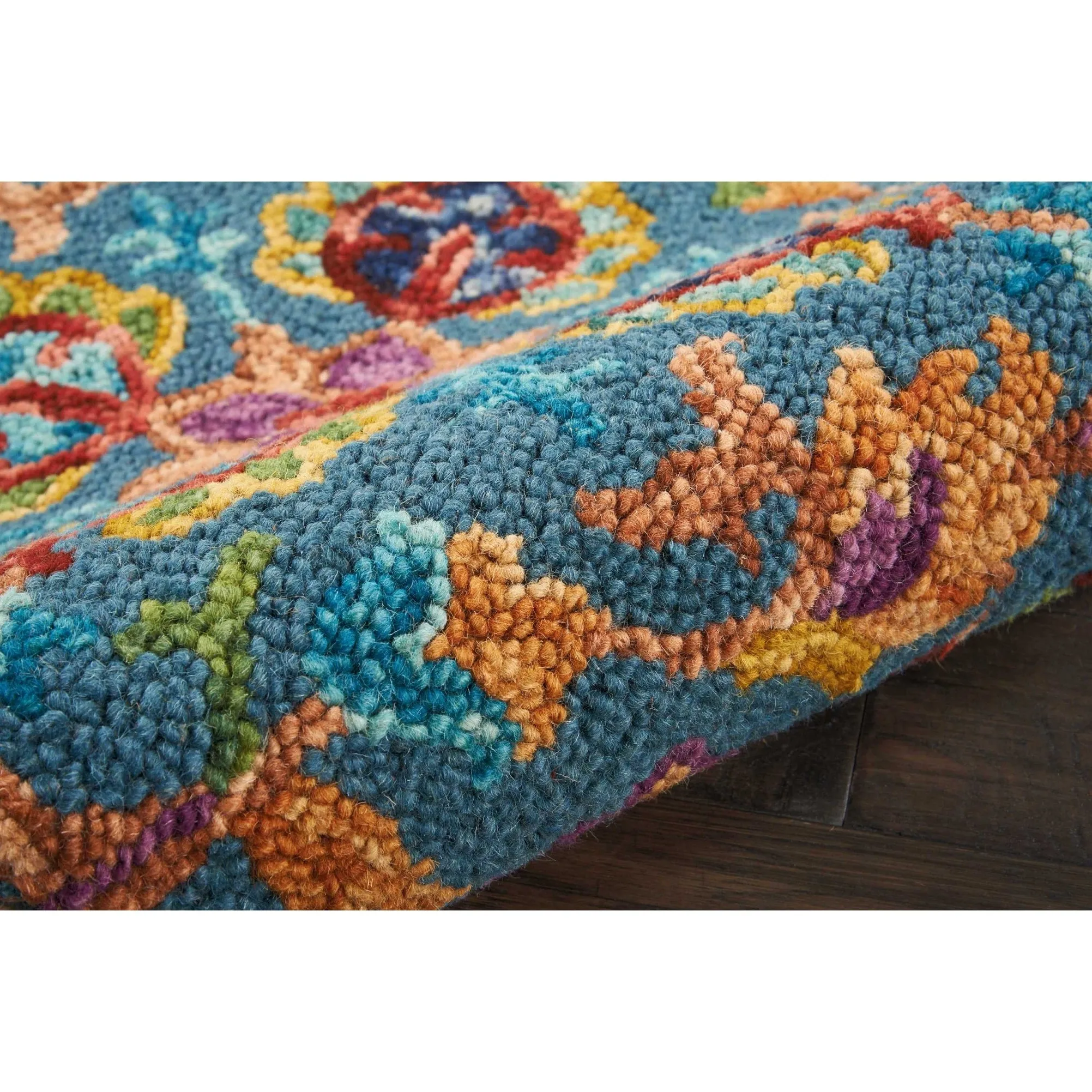 Nourison Vivid Hand-tufted Floral Wool Area Rug