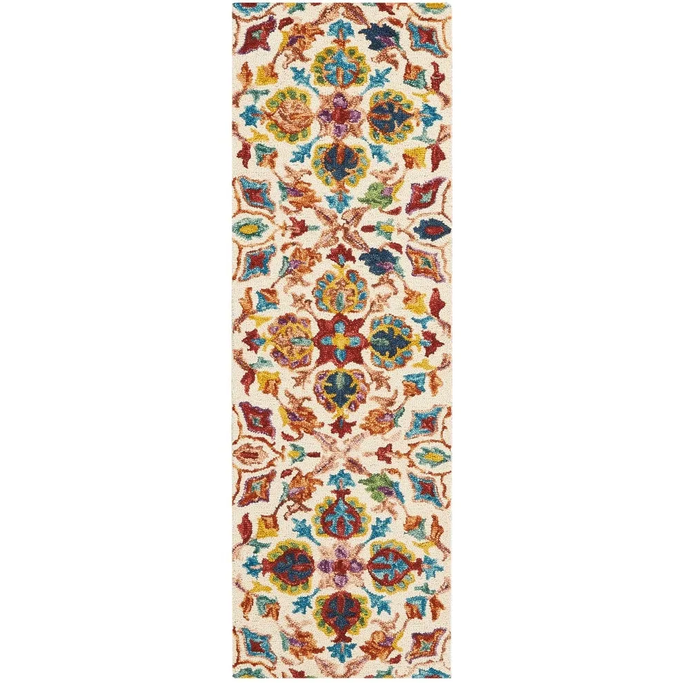 Nourison Vivid Hand-tufted Floral Wool Area Rug