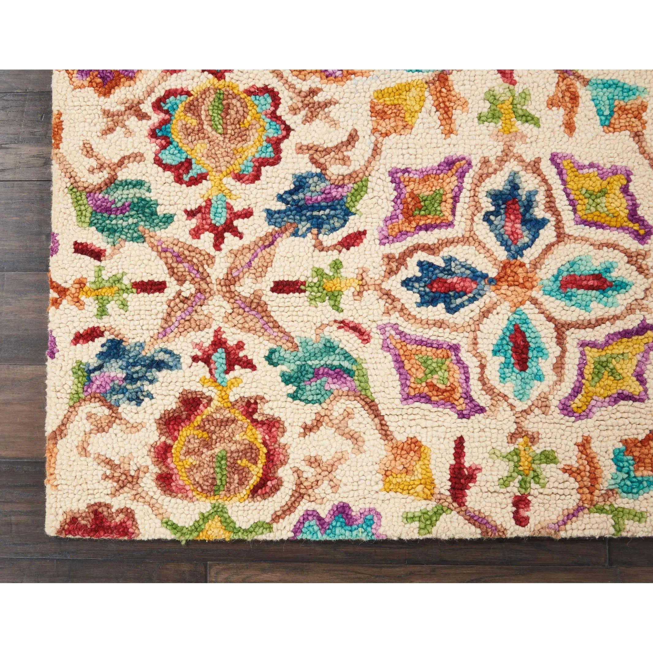 Nourison Vivid Hand-tufted Floral Wool Area Rug