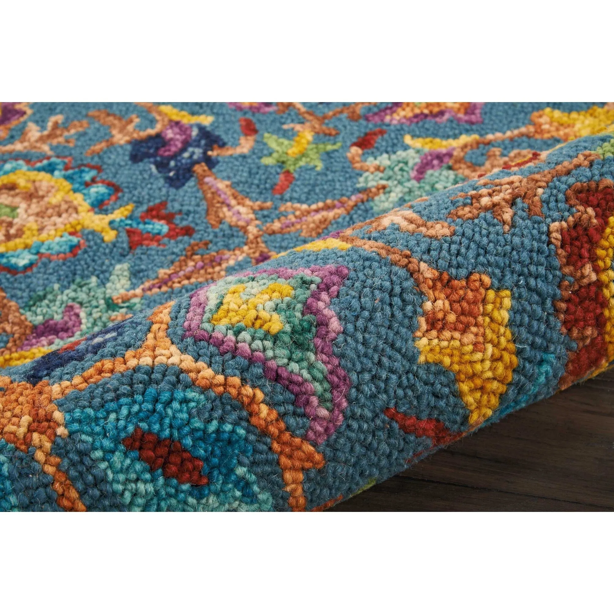 Nourison Vivid Hand-tufted Floral Wool Area Rug