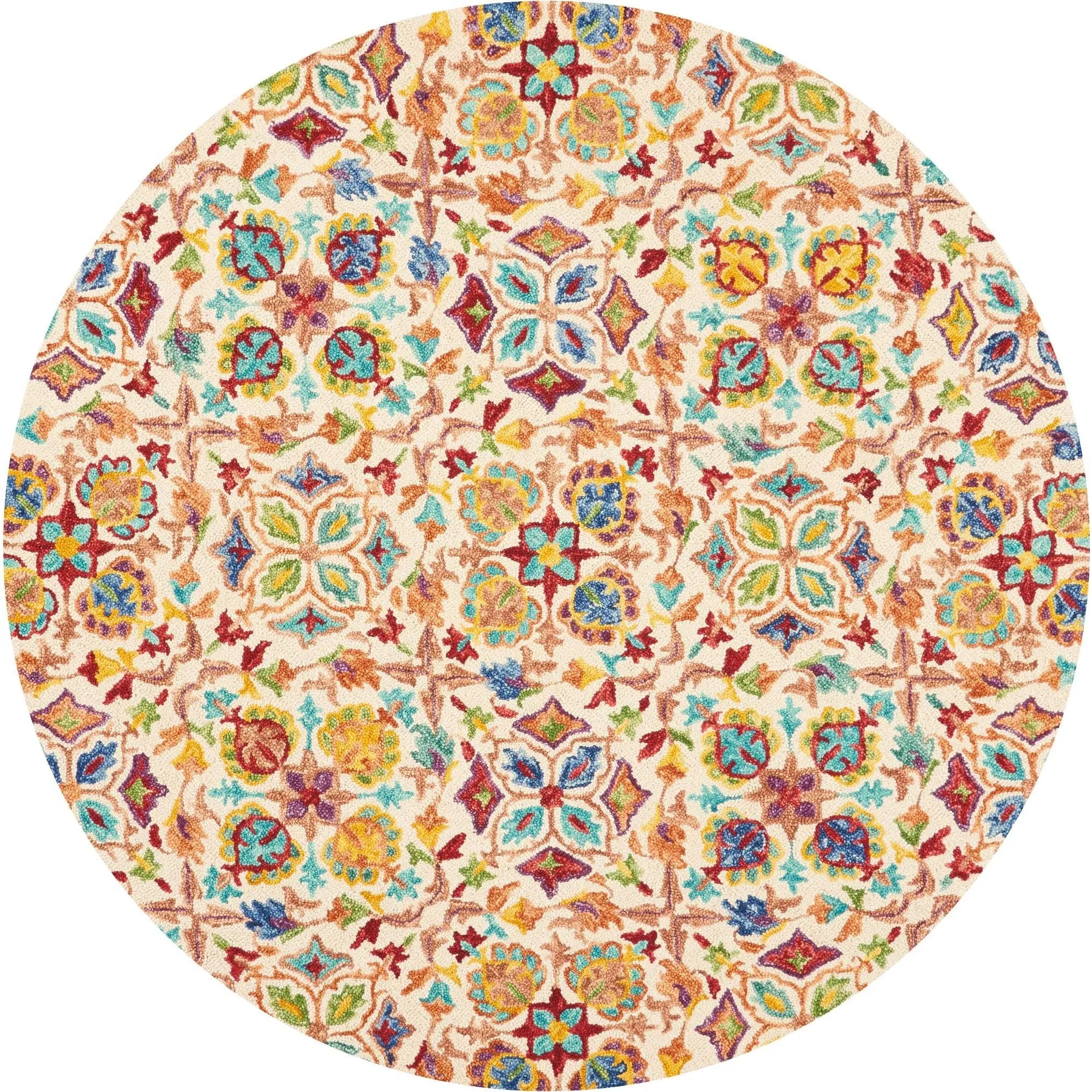 Nourison Vivid Hand-tufted Floral Wool Area Rug