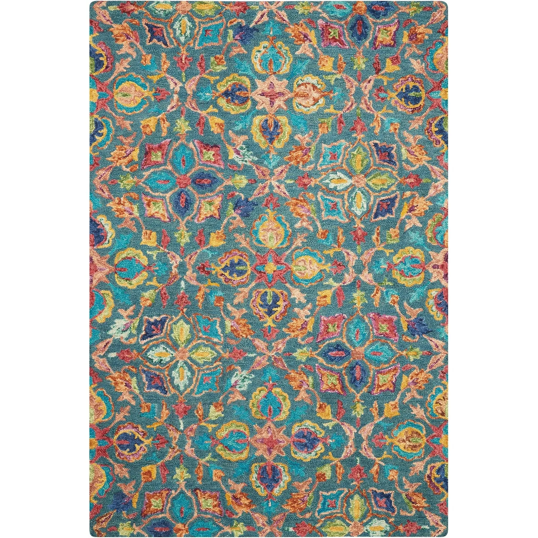 Nourison Vivid Hand-tufted Floral Wool Area Rug