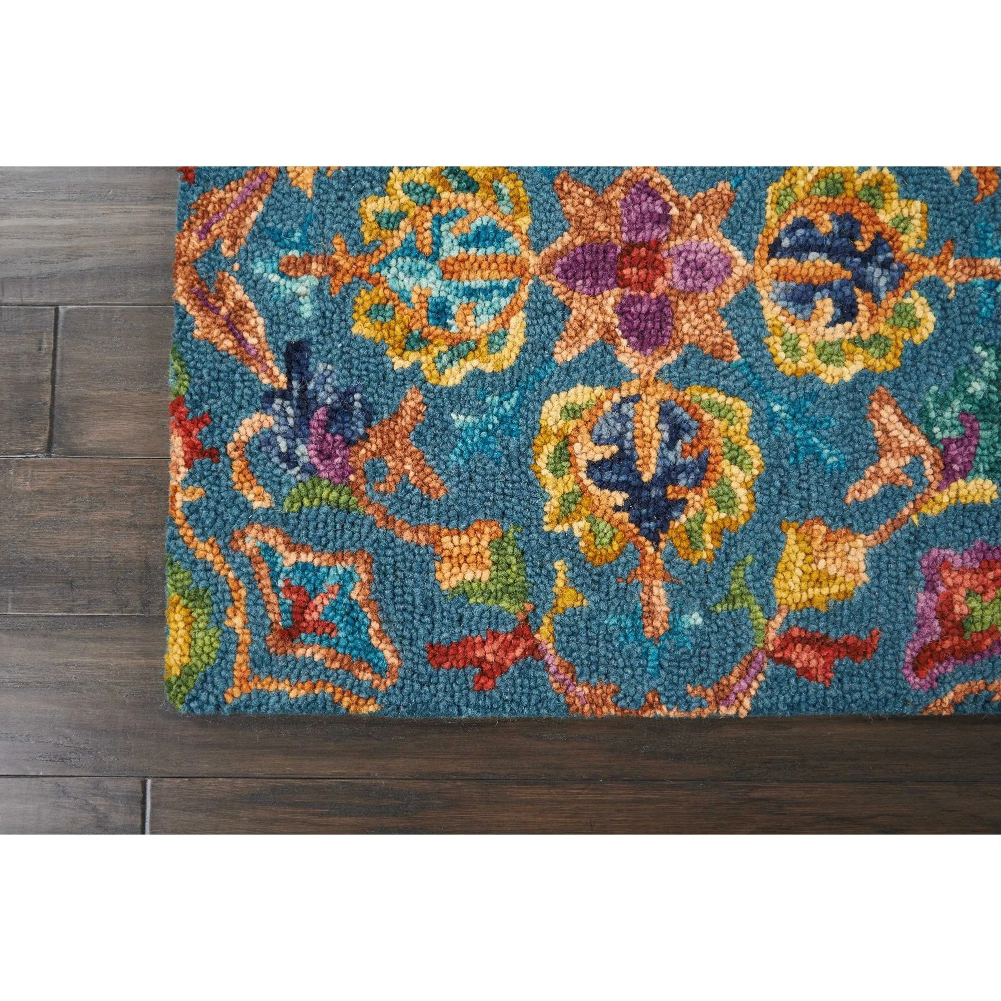 Nourison Vivid Hand-tufted Floral Wool Area Rug