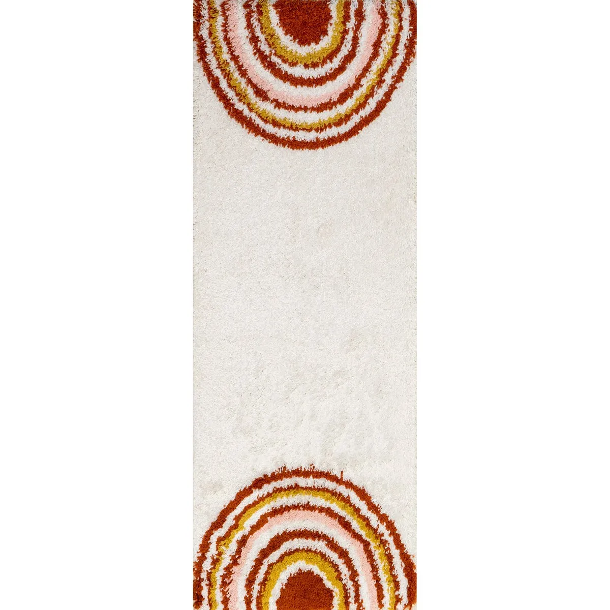 Nuloom Dotty Half Sunset Shag Area Rug