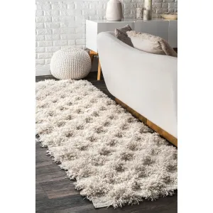 Nuloom Francene Diamond Trellis Shag Area Rug