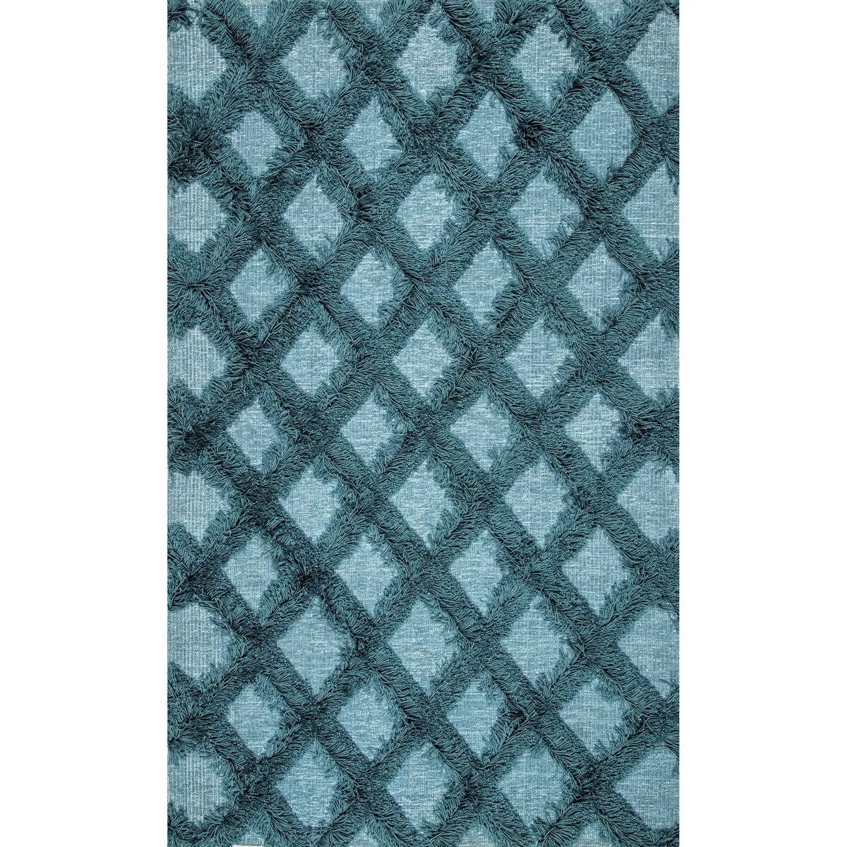 Nuloom Francene Diamond Trellis Shag Area Rug