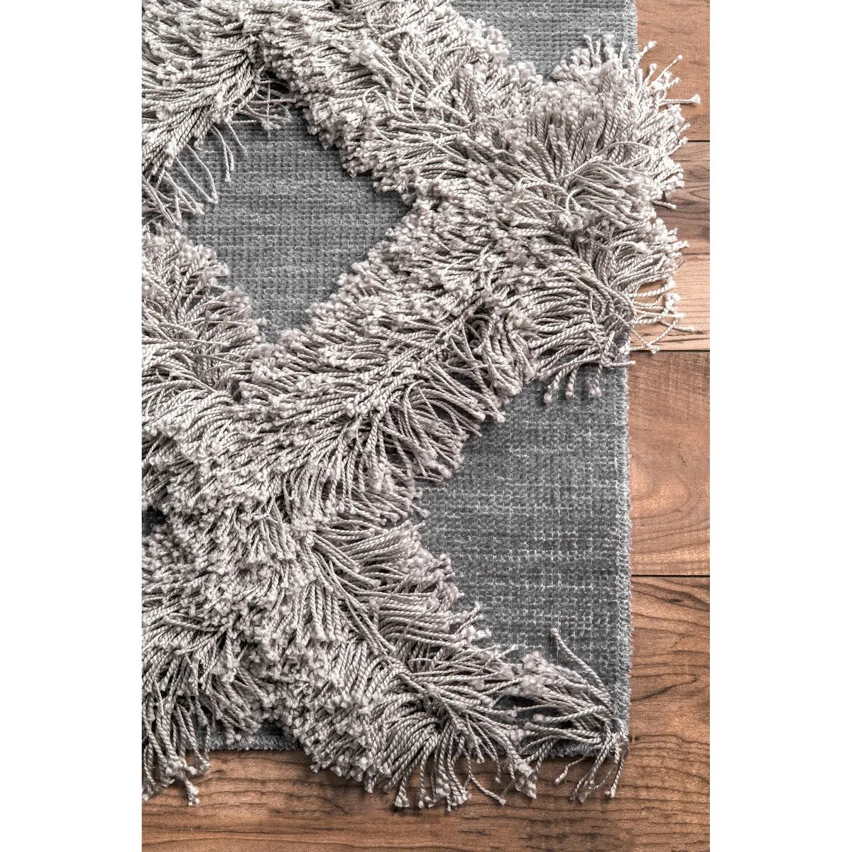 Nuloom Francene Diamond Trellis Shag Area Rug