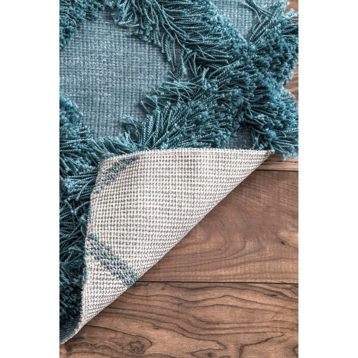 Nuloom Francene Diamond Trellis Shag Area Rug